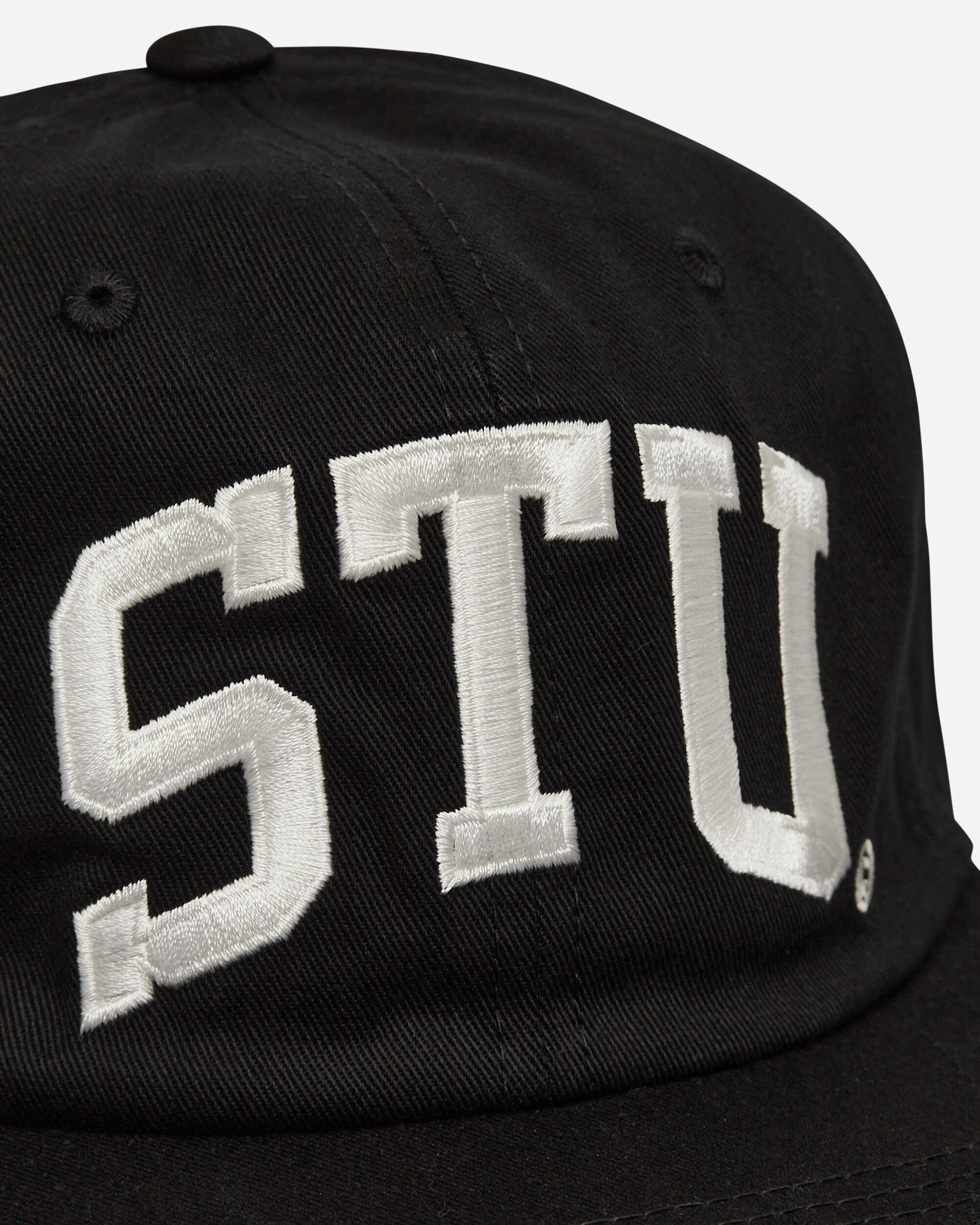 Stussy Stu Arch Strapback Cap in Black for Men | Lyst Australia