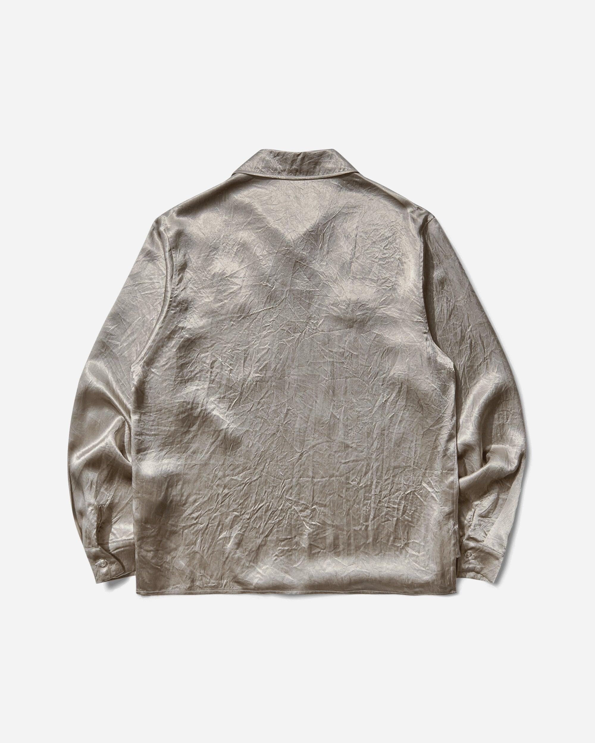 Umbro x SLAMJAM SATIN ENFIELD SHIRT Satin Enfield Shirt Silver