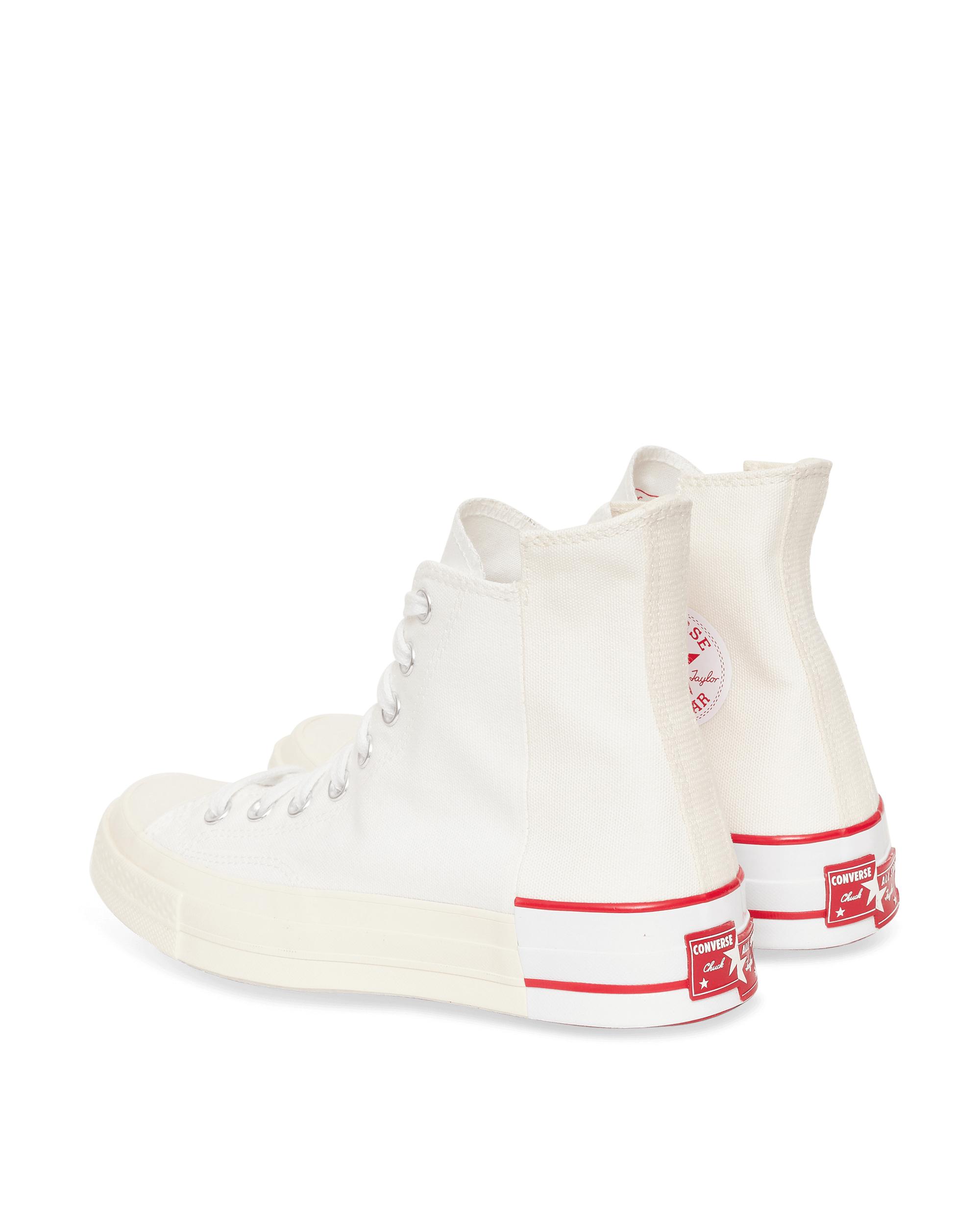 converse chuck 70 high top rivals white red