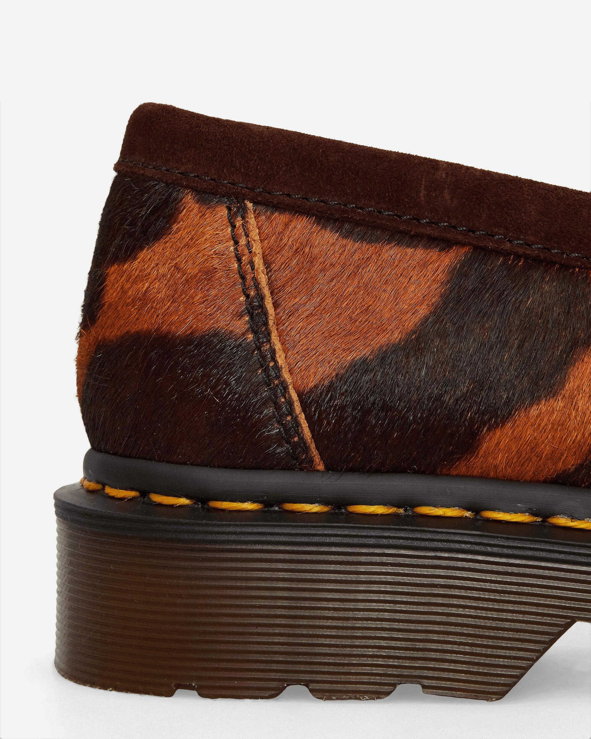 Dr. Martens Adrian Made In England Hair On Tassel Loafers Ocelot