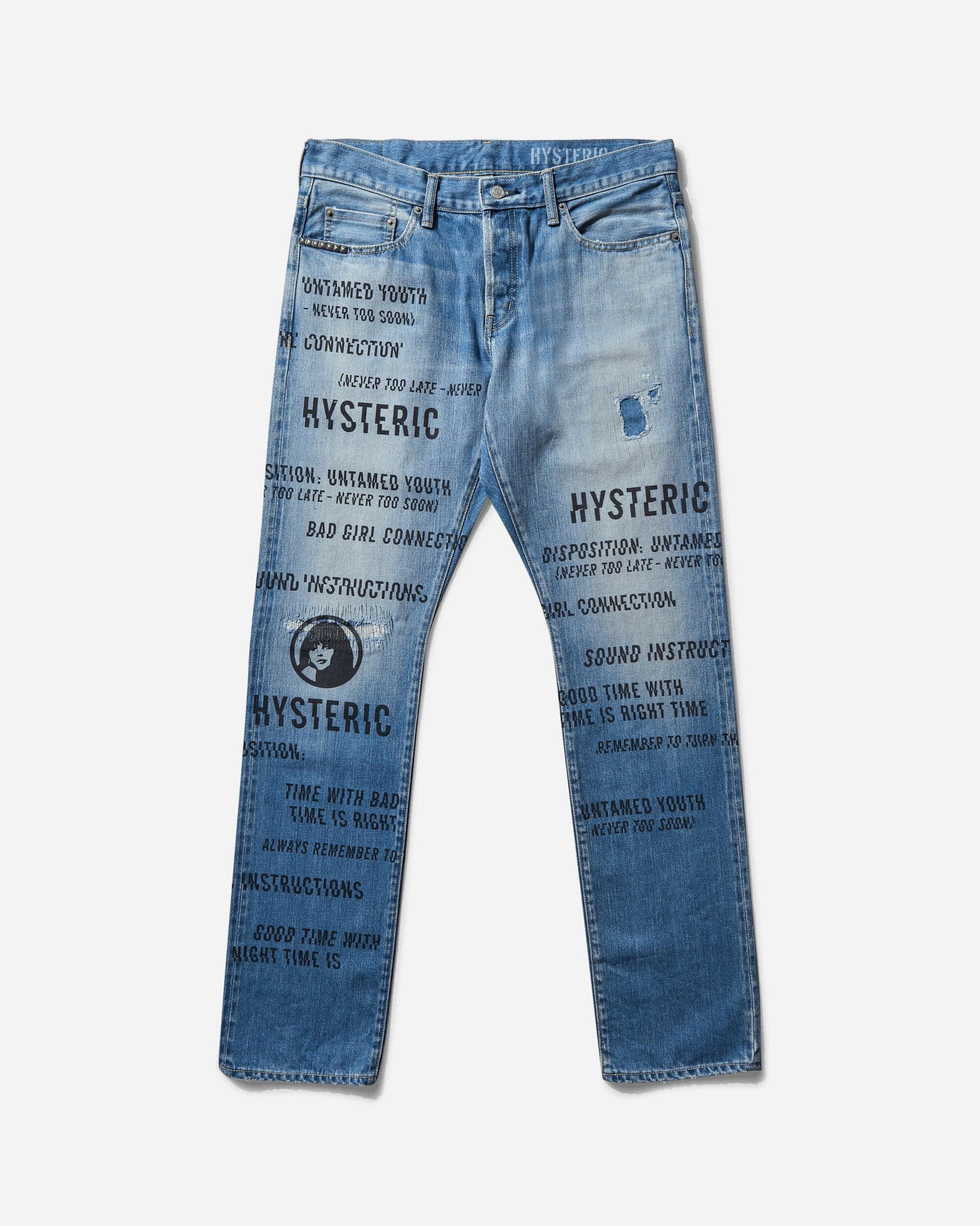 Hysteric Glamour Straight-leg jeans for Men | Online Sale up Hysteric Glamour Straight-leg jeans for Men | Online Sale up