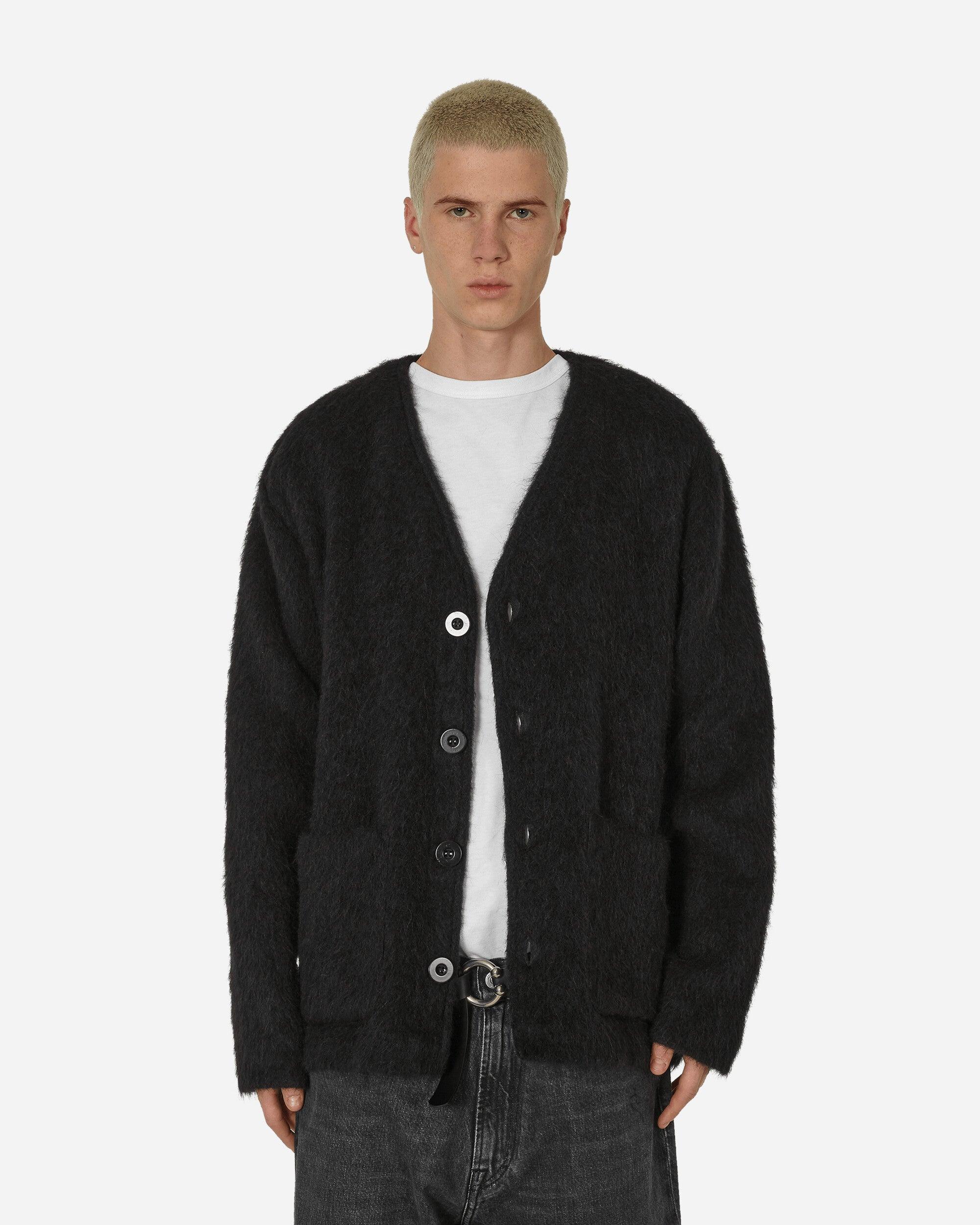 OUR LEGACY CARDIGAN / BLACK MOHAIR（Cardigan Black Mohair）