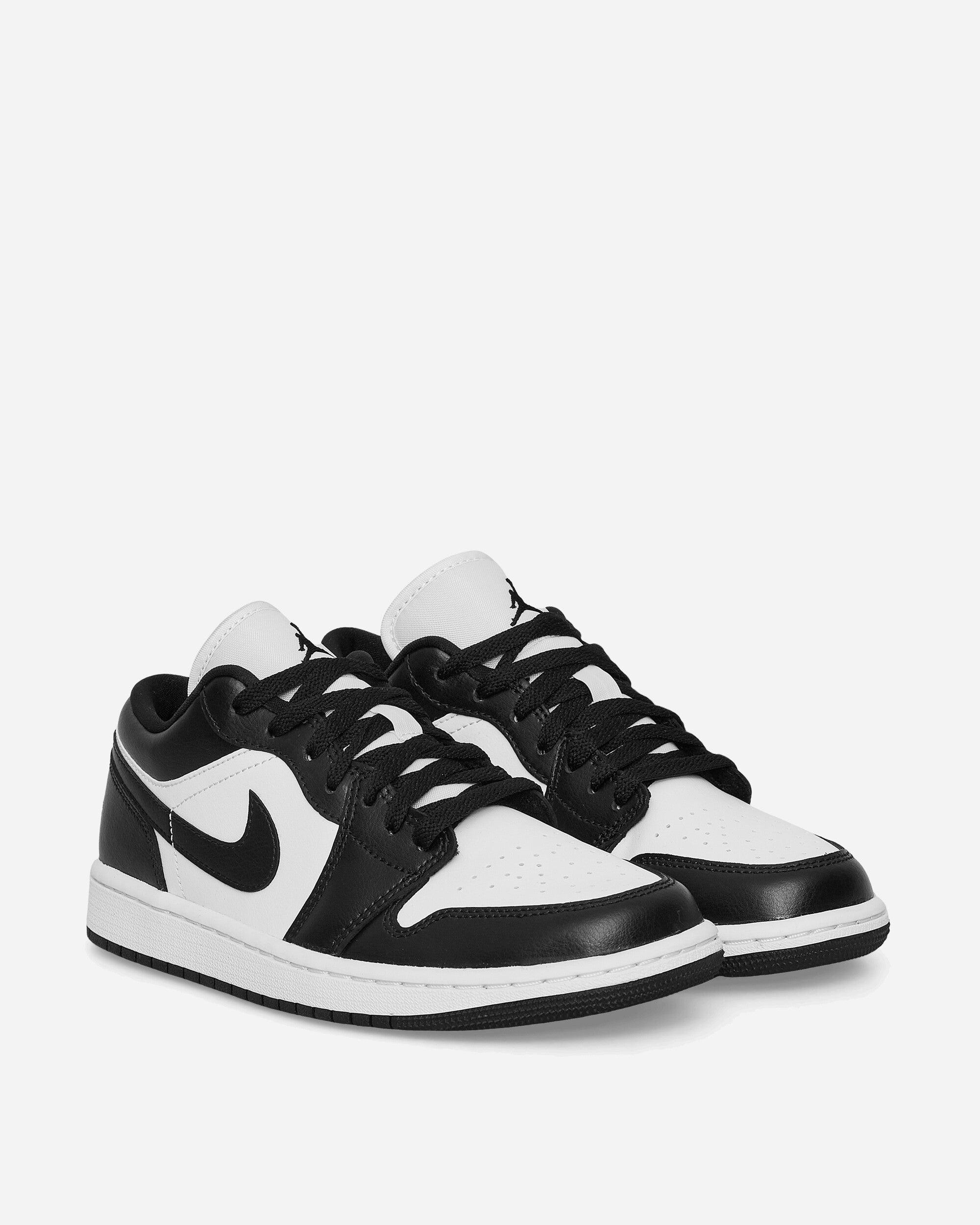 Nike Air Jordan 1 Low Chunky Sole Leather Low-top Trainers in Black | Lyst