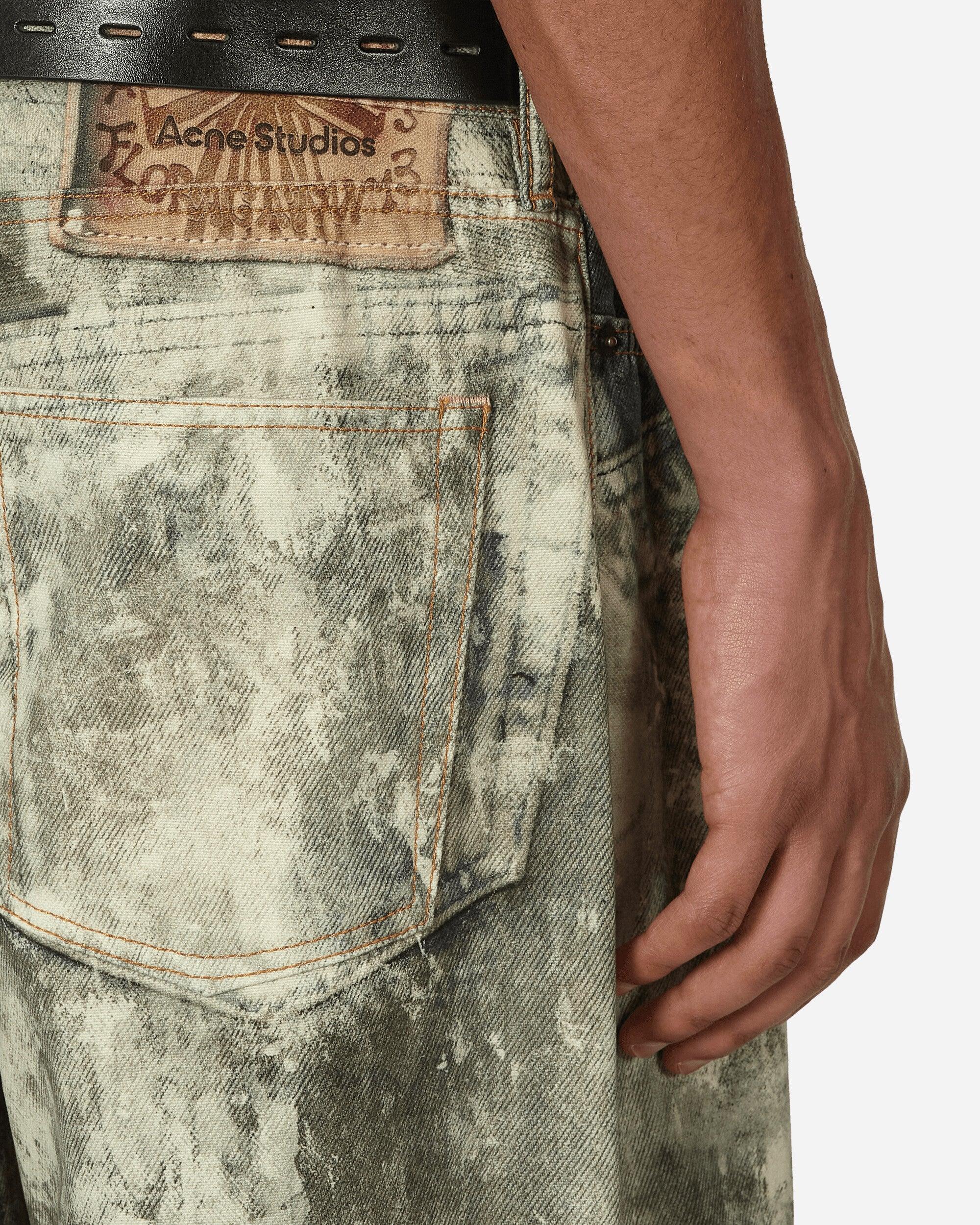 Acne Studios 1981M Loose Fit Trousers Cold in Green for Men Acne Studios 1981M Loose Fit Trousers Cold in Green for Men