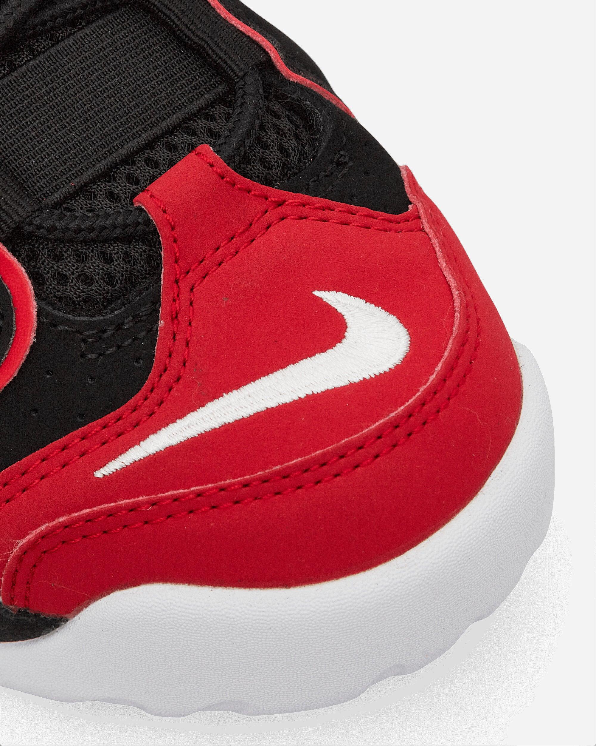 Nike Air More Uptempo 96 Sneakers Black / University Red for Nike Air More Uptempo 96 Sneakers Black / University Red for