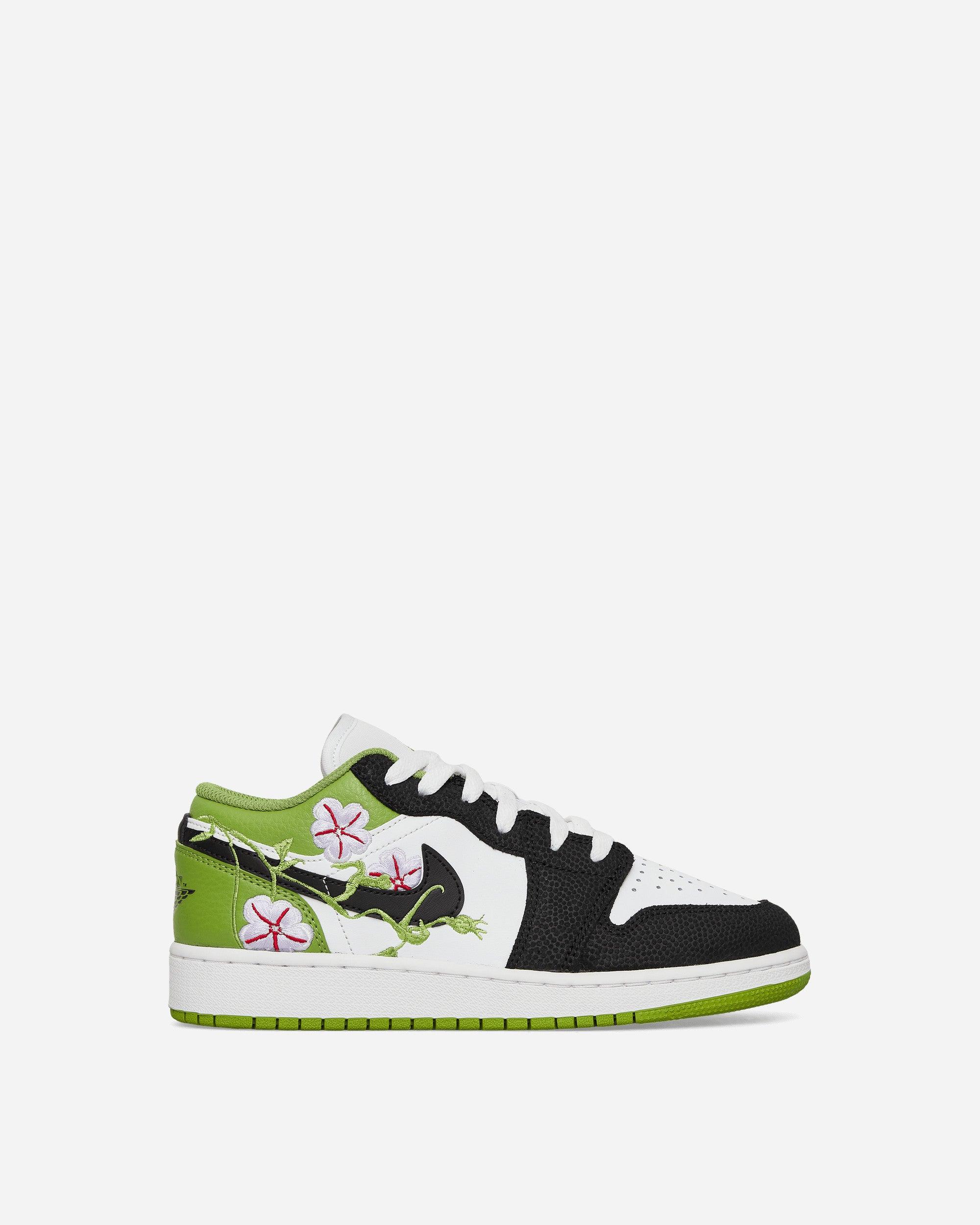 Nike Air Jordan 1 Low Se (gs) Sneakers Floral Vines in Green | Lyst