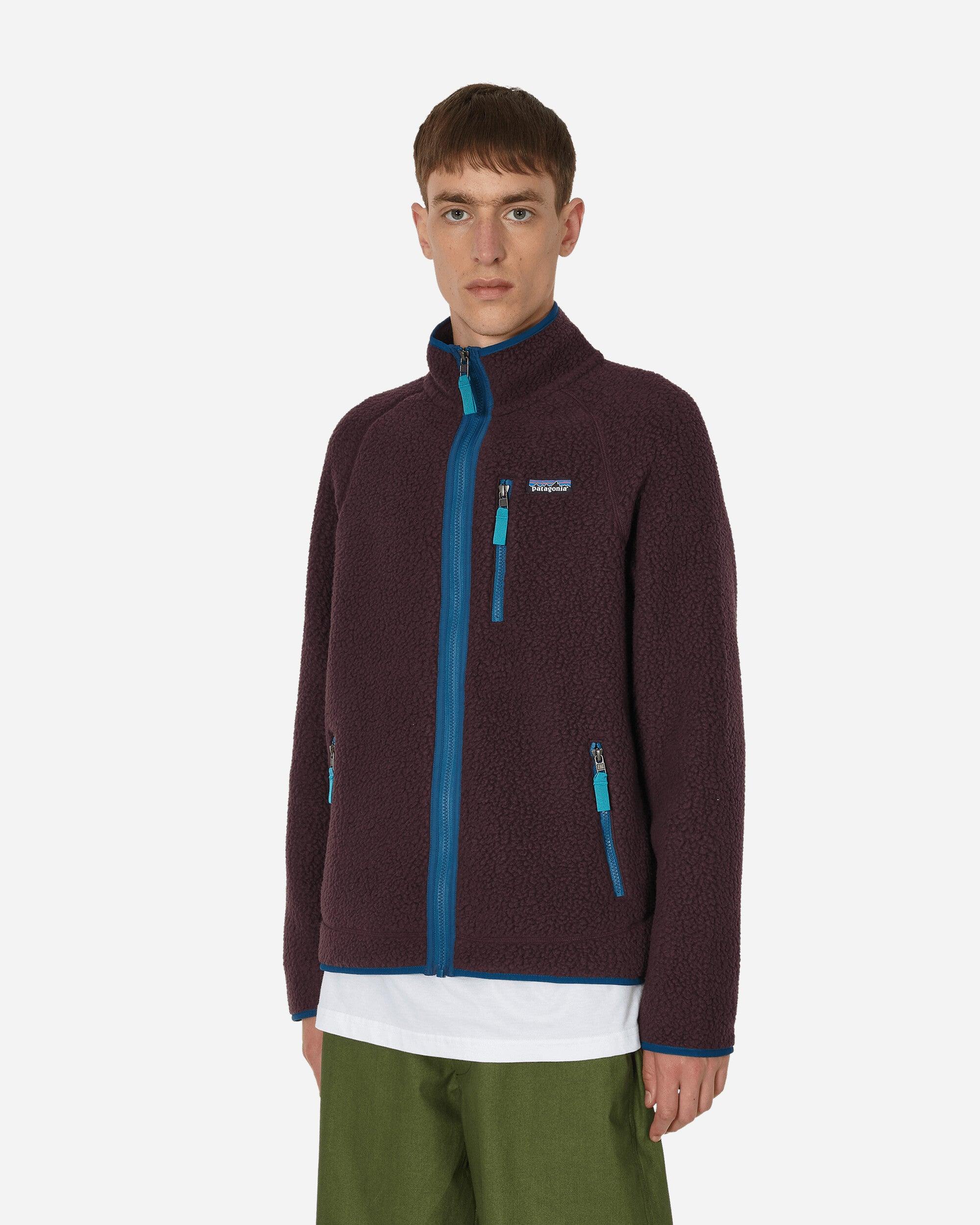 Patagonia Retro Pile Jacket Obsidian Plum in Blue for Men | Lyst