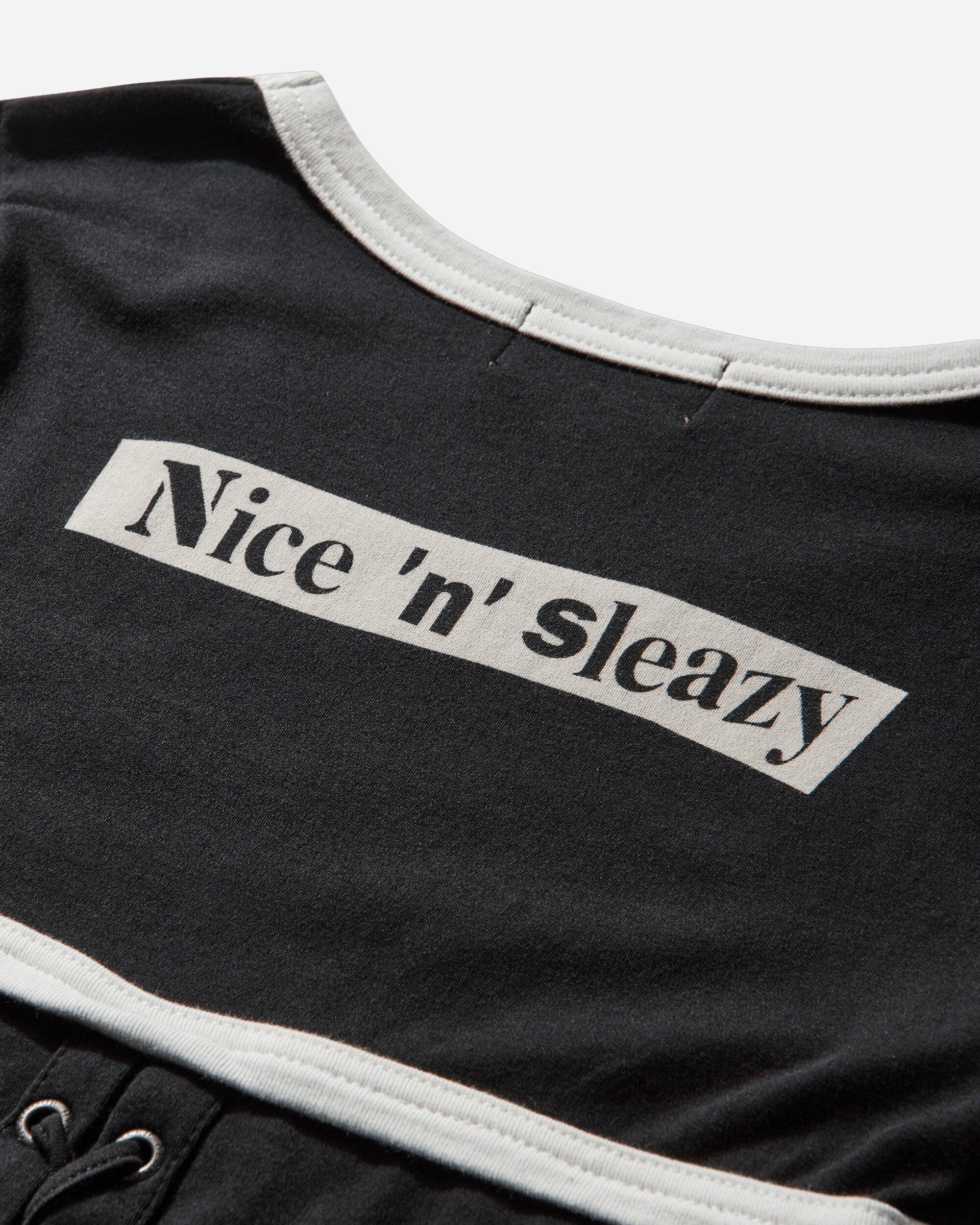 Hysteric Glamour S Bunny Girl Lace-Up Baby T-Shirt in Black | Lyst