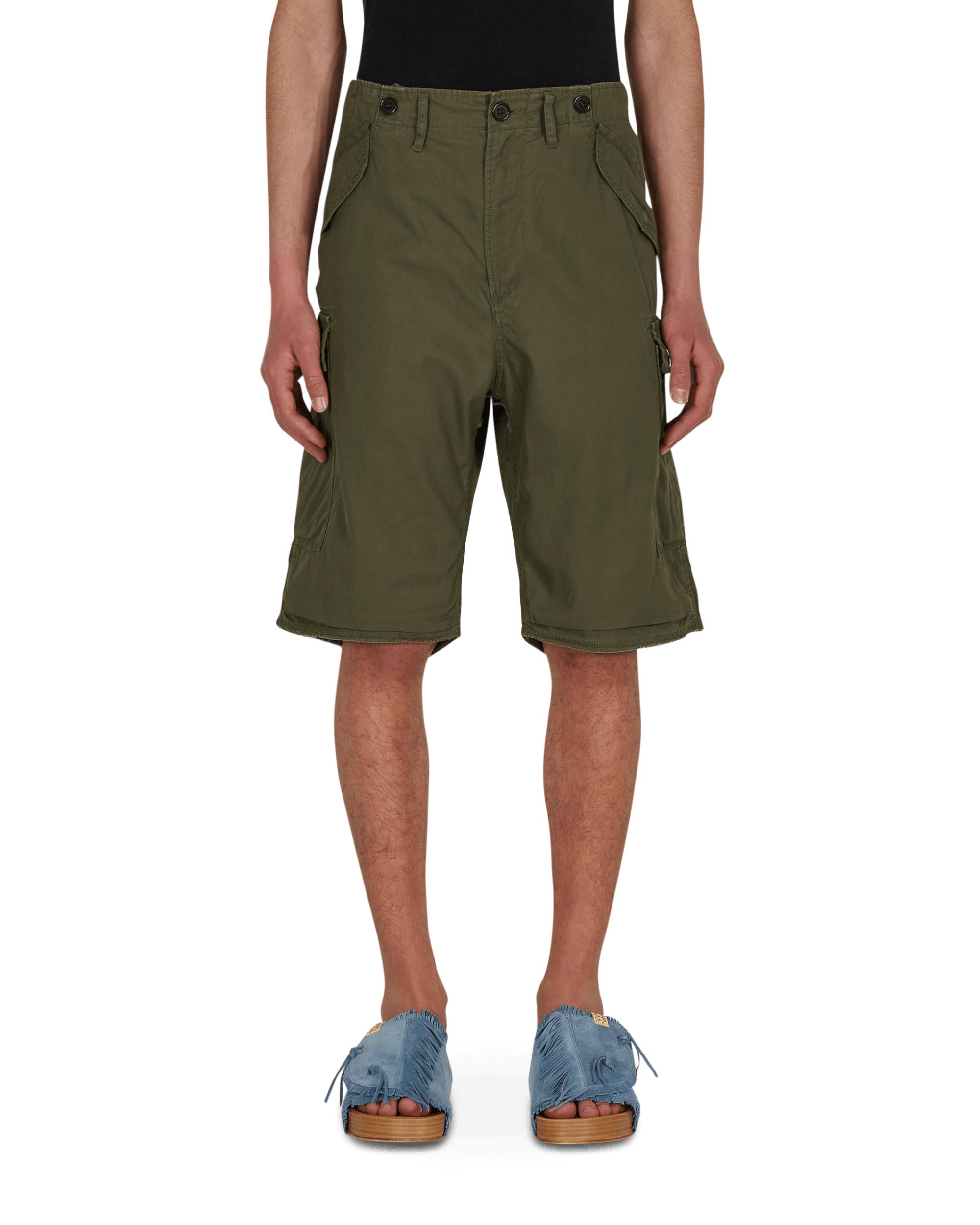 Visvim Jumbo Eiger Sanction Shorts in Green for Men | Lyst