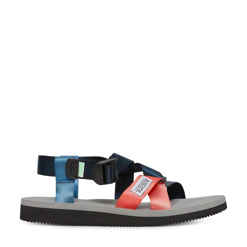 Suicoke Synthetic Chin2 Cab Velcro Sandals in Blue for Men | Lyst