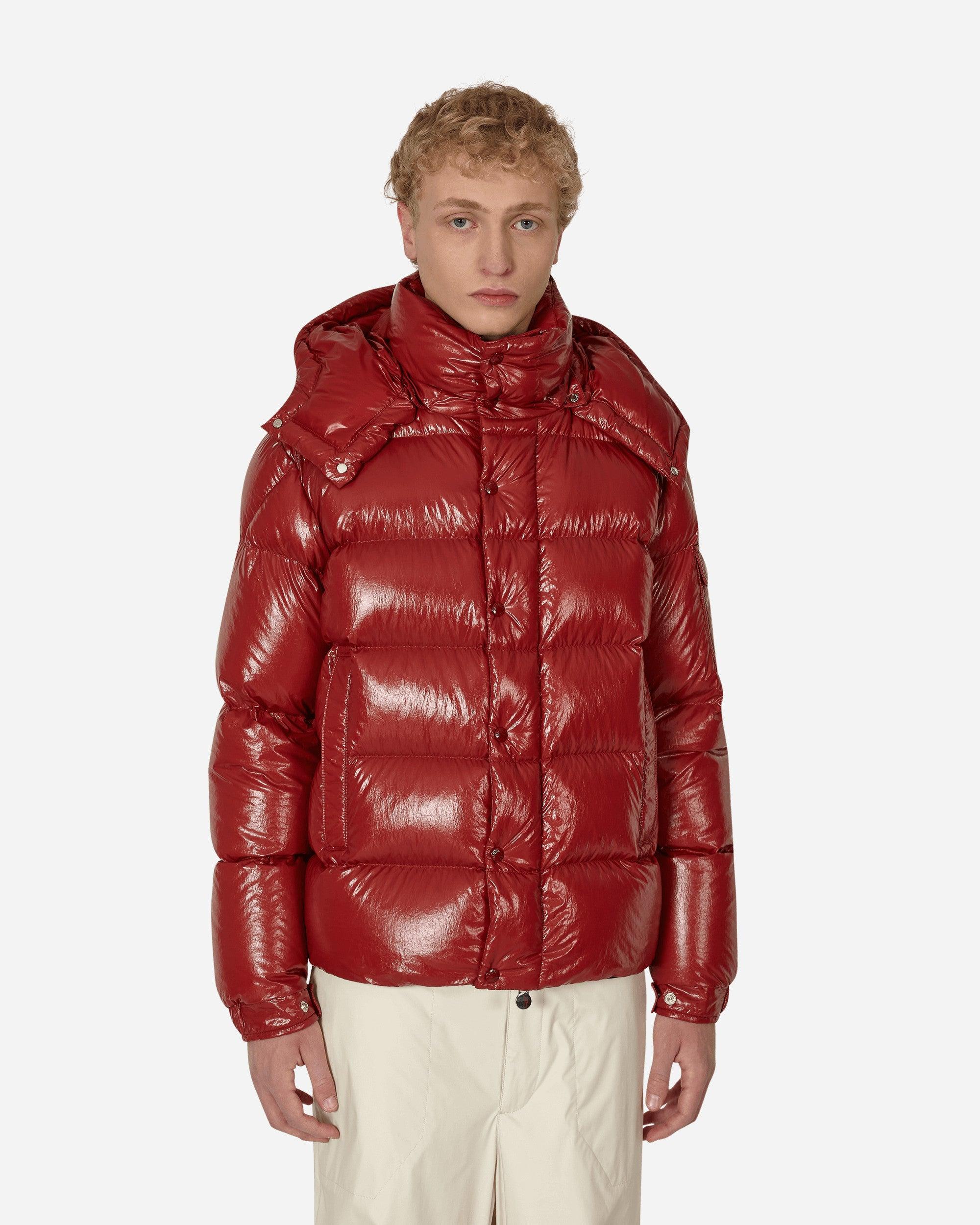 Moncler Maya 70 Down Jacket in Red for Men | Lyst