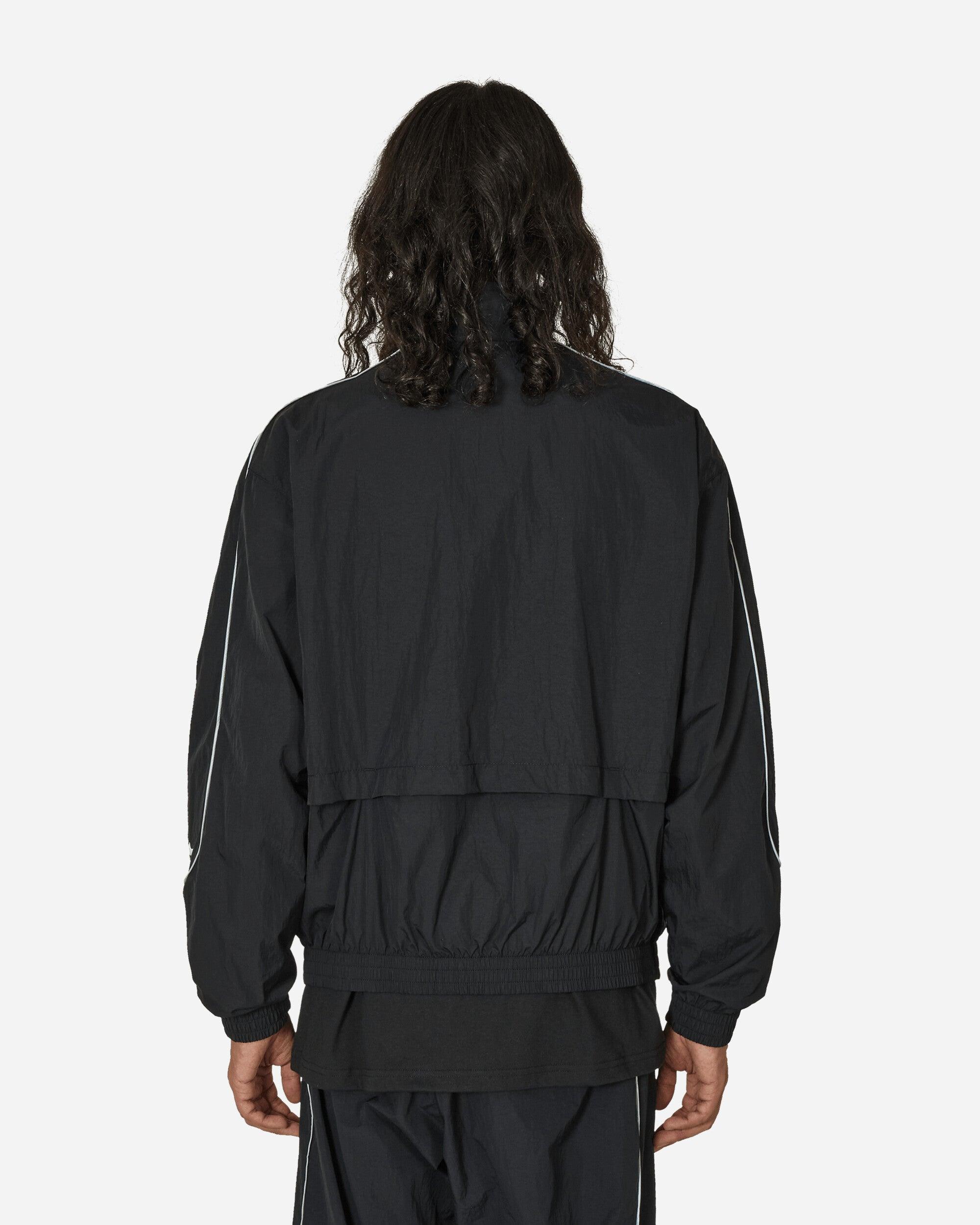 Nike Solo Swoosh Woven Track Jacket in Black for Men | Lyst