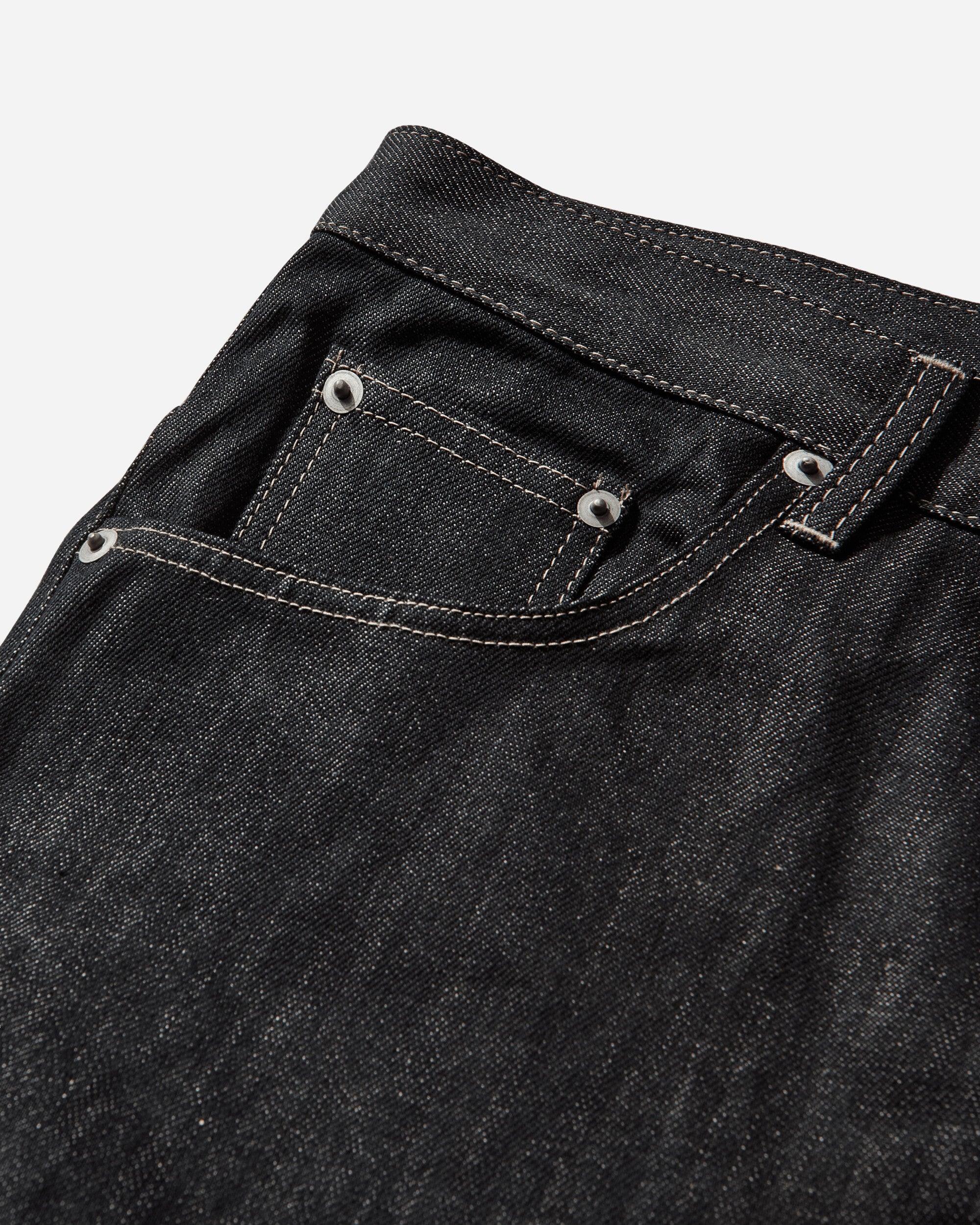 Protocol Index Men S Paneled Hybrid Denim Pants Indigo / Leather