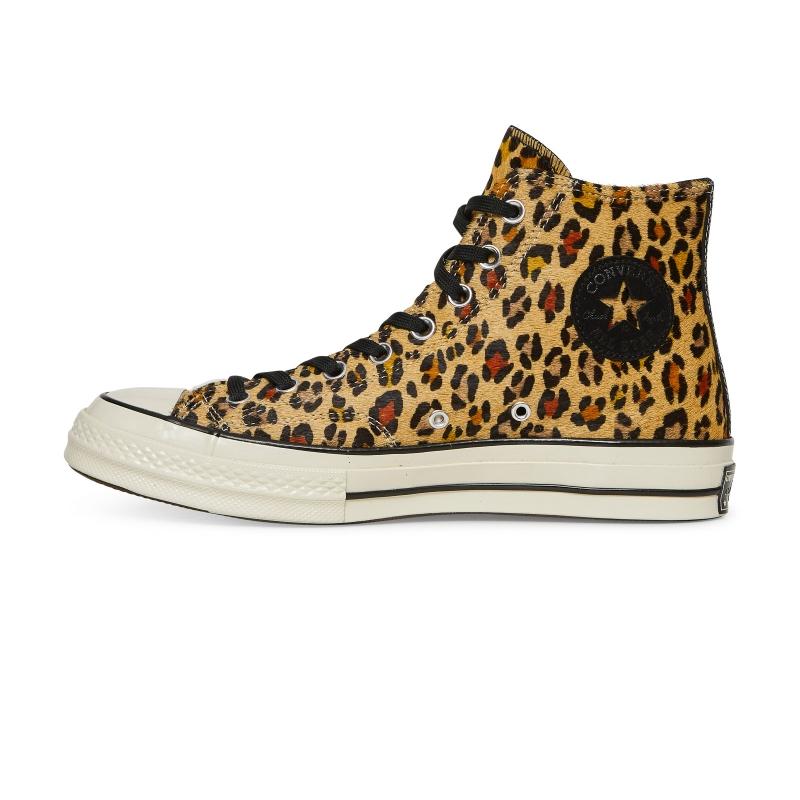 converse leopard pony hair