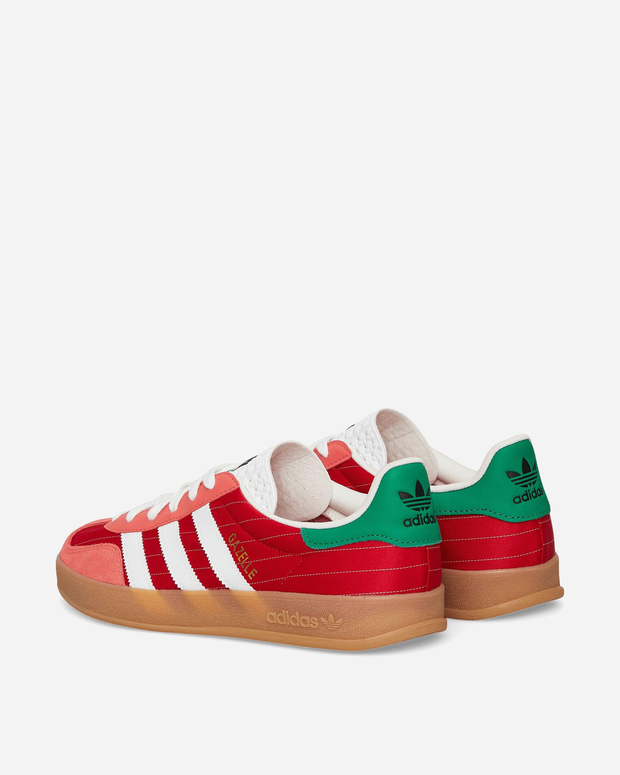 adidas gazelle silver green womens ADIDAS ORIGINALS GAZELLE INDOOR red sneakers for men and women – Pavidas main image 1