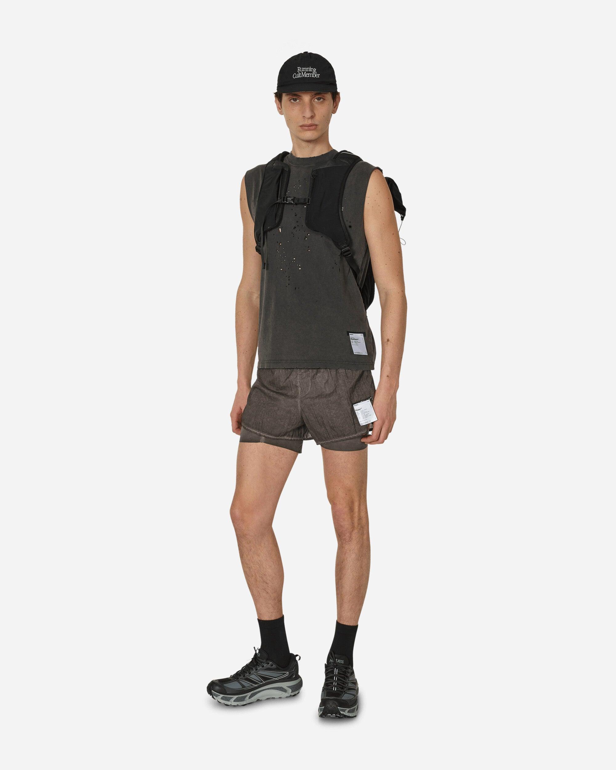 Satisfy Rippy 3 Trail Shorts Aged Deep Mahogany in Black for Men 
