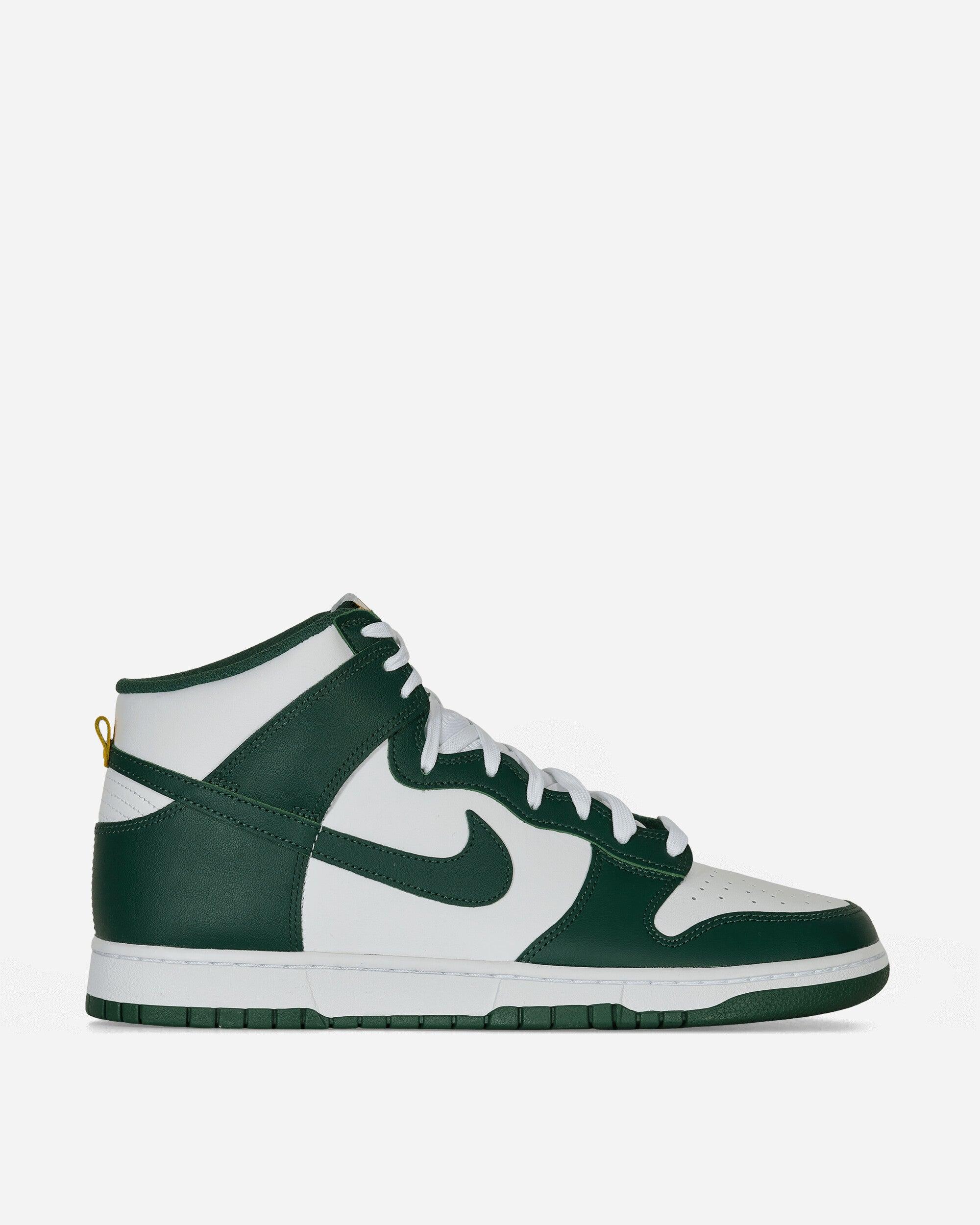 Nike Dunk Hi Retro Sneakers White / Noble Green for Men Lyst