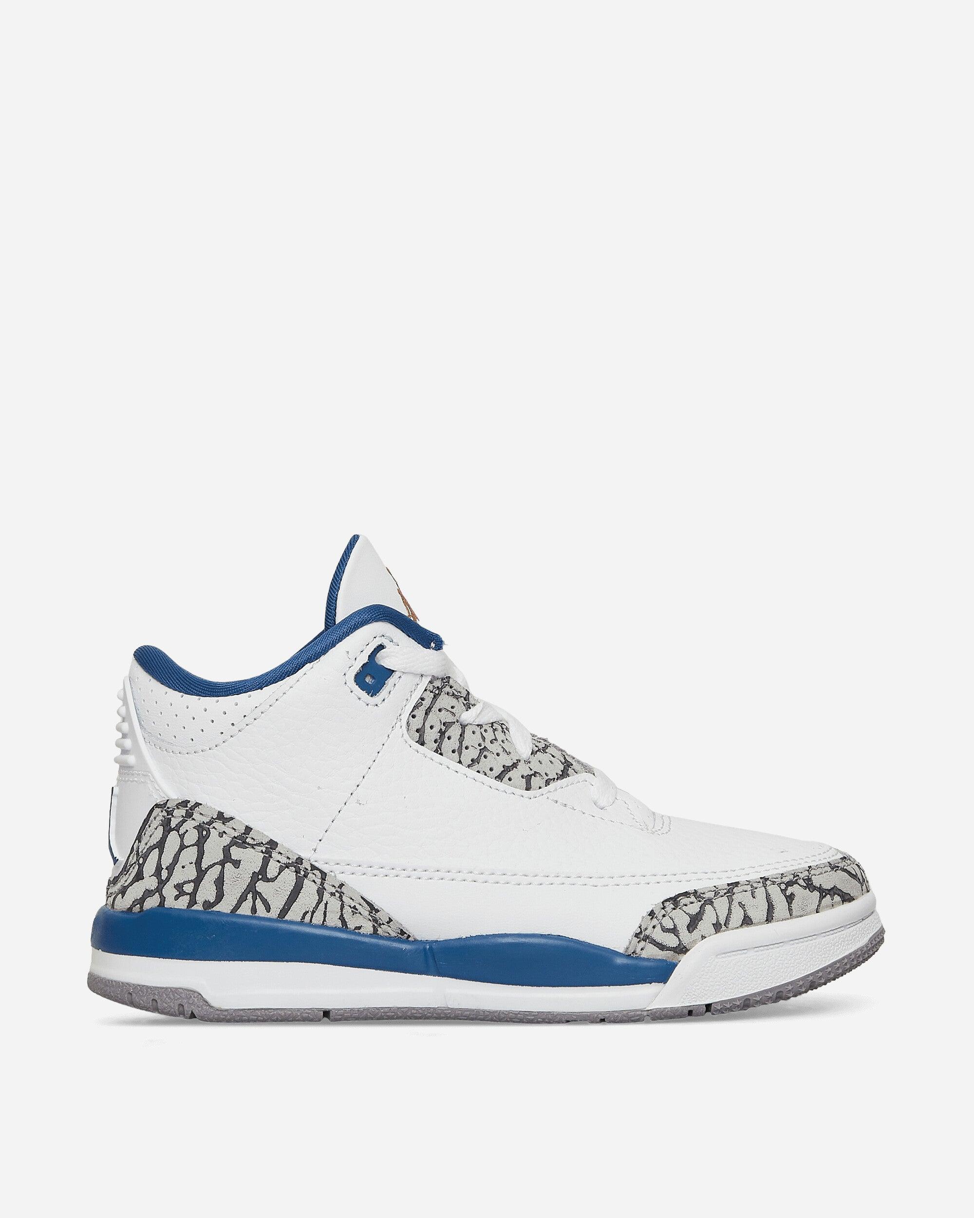 Nike Air Jordan 3 Retro (td) Sneakers True Blue / Copper in White | Lyst