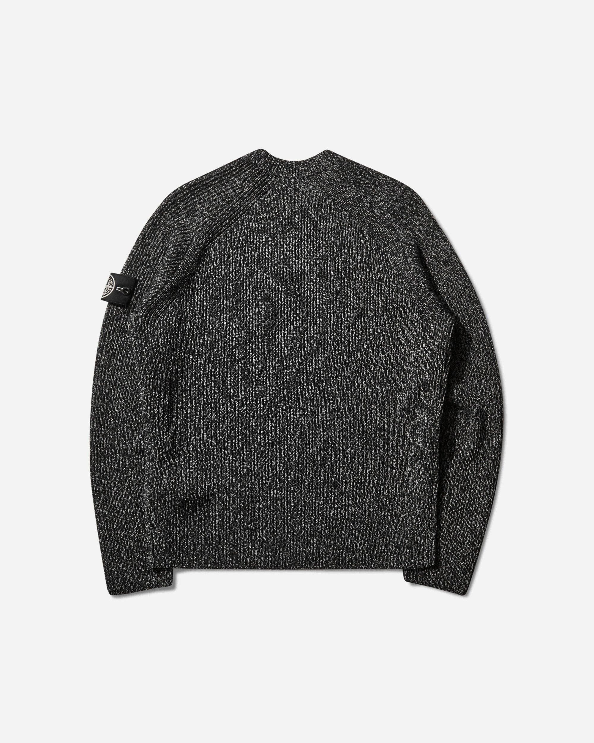 Stone Island Men S Knit Reflective Sweater in Black for Men | Lyst
