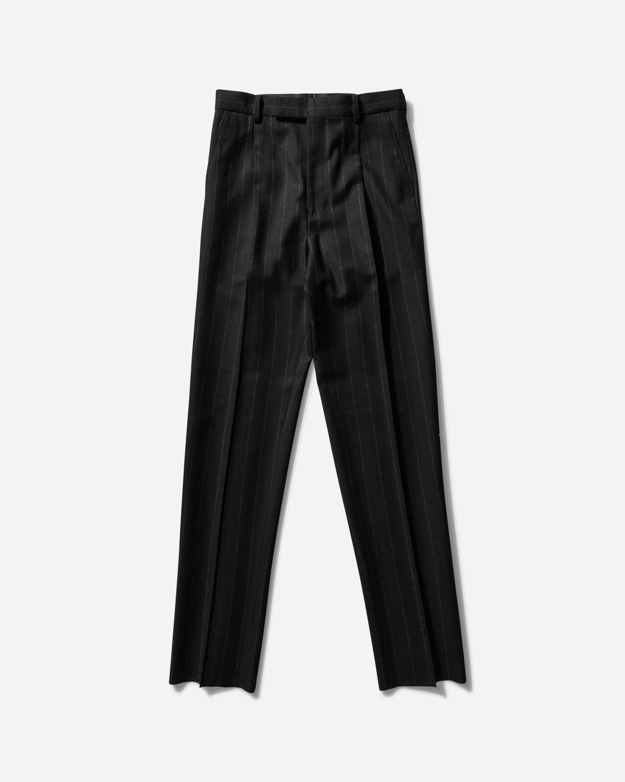 Wacko Maria Dormeuil Chalk Stripe Pleated Trousers (Type-2) in 
