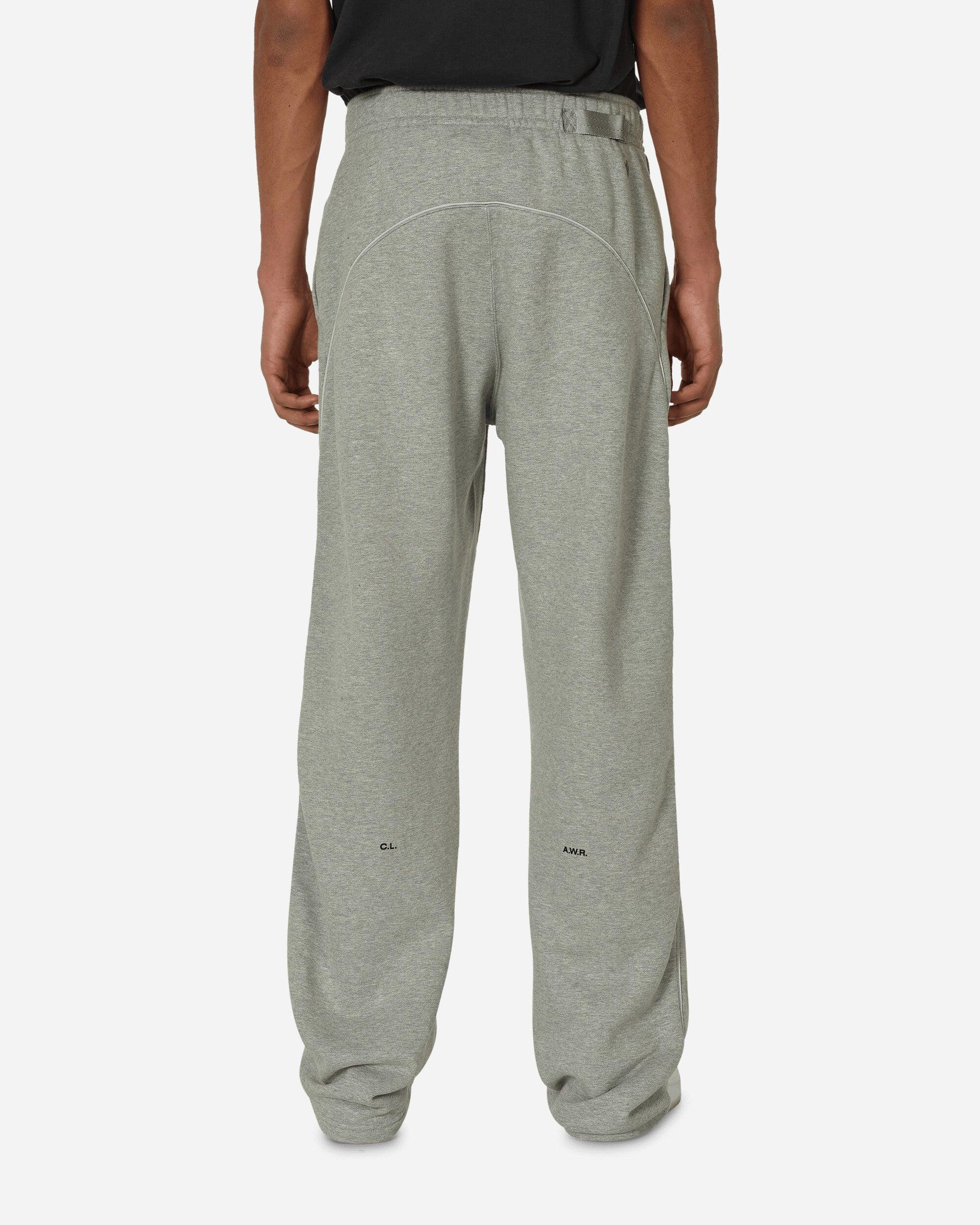 Open Hem Nikelab Fleece Pants Black Men's Solo Swoosh Open Hem