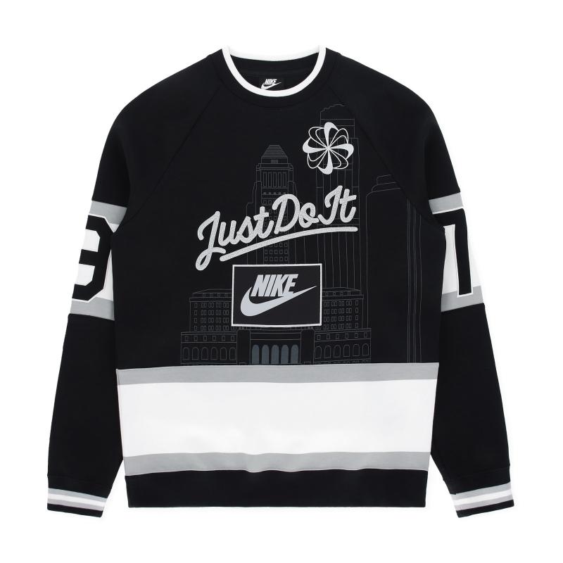 Nike Los Angeles Sweatshirt in Black for Men | Lyst