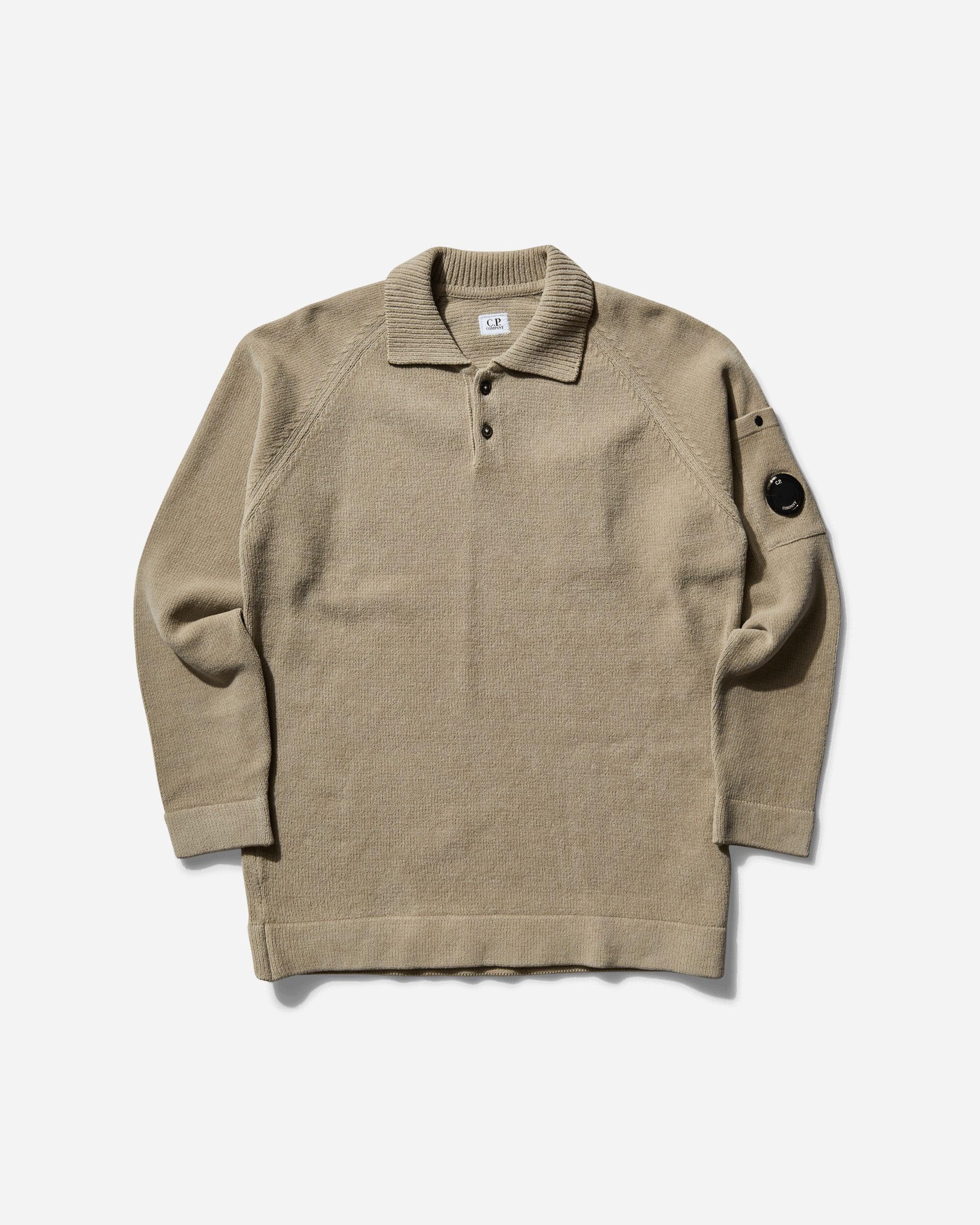 Cp Company Vintage Sweater Company S Chenille Cotton Polo Knit