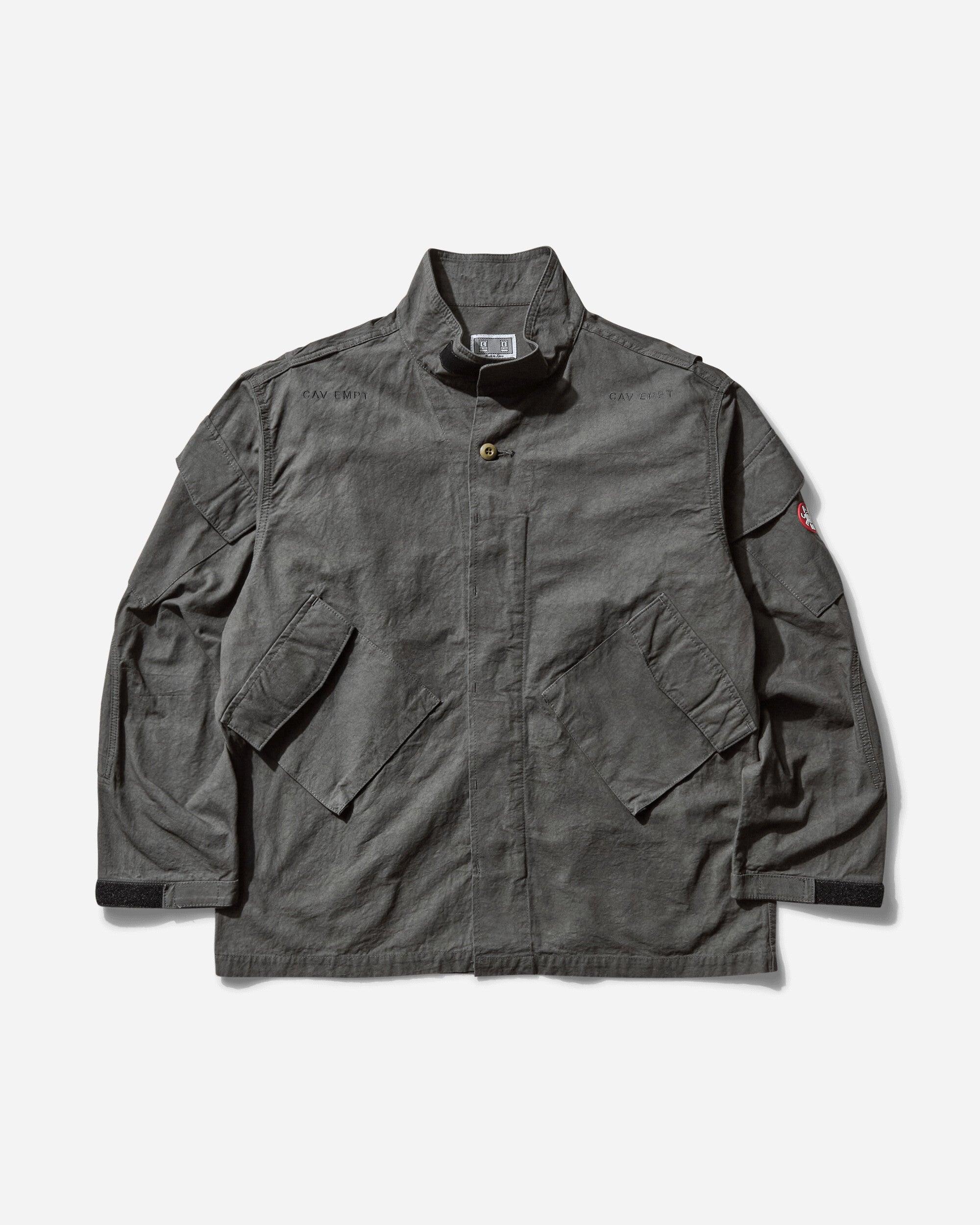 Cav Empt Stand Collar Bdu Jacket Charcoal in Gray for Men | Lyst