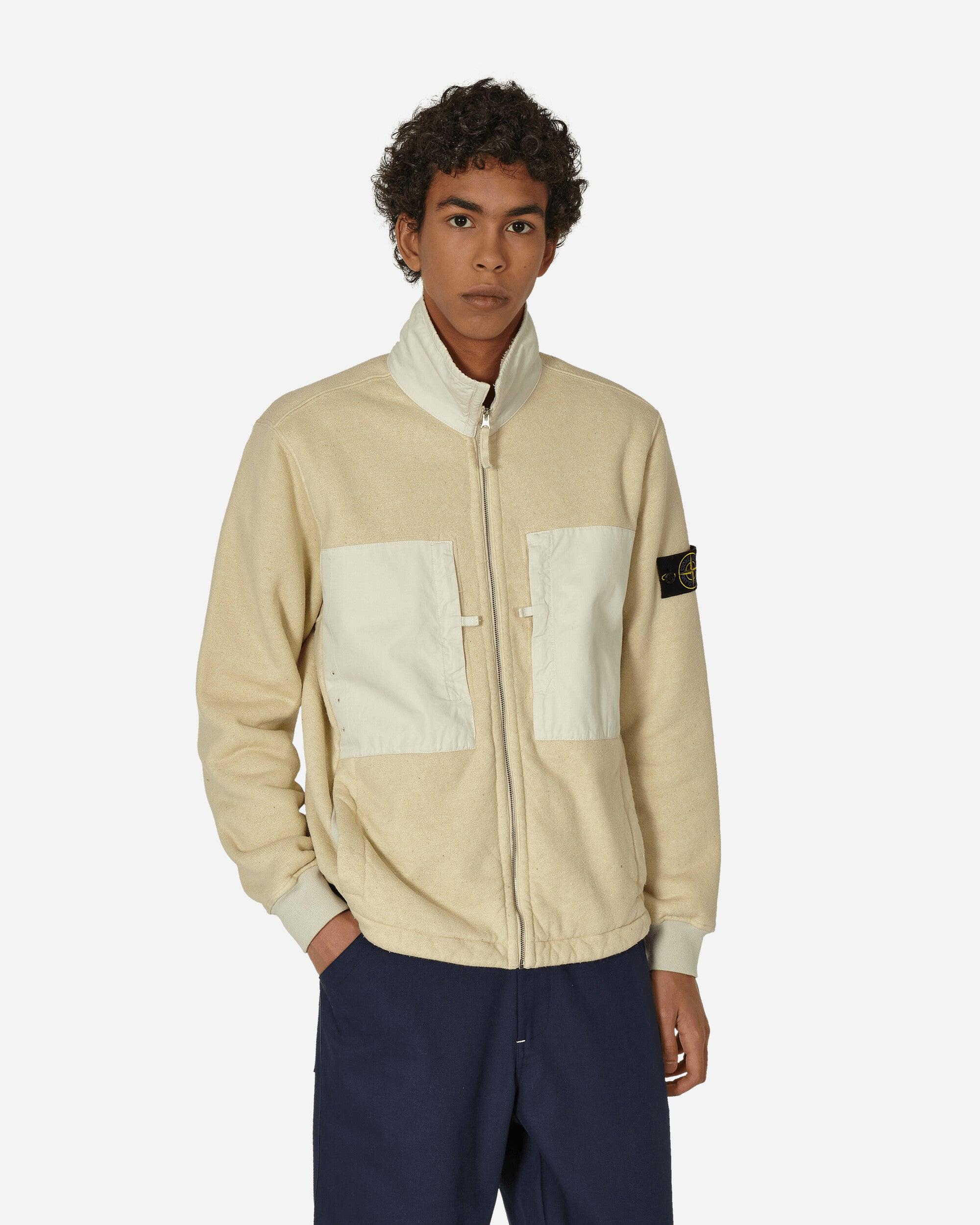 Cotton Fleece Jacket Plaster