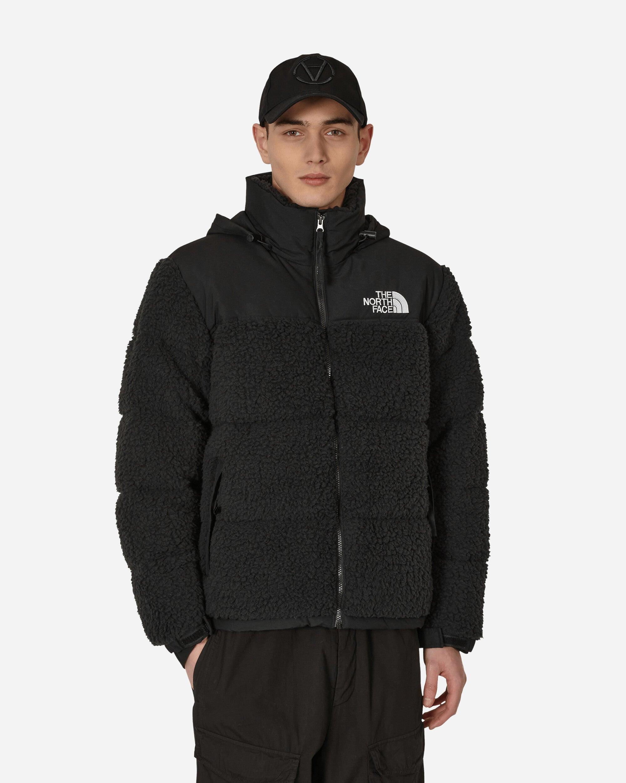 The North Face High Pile Nuptse Jacket in Black for Men | Lyst