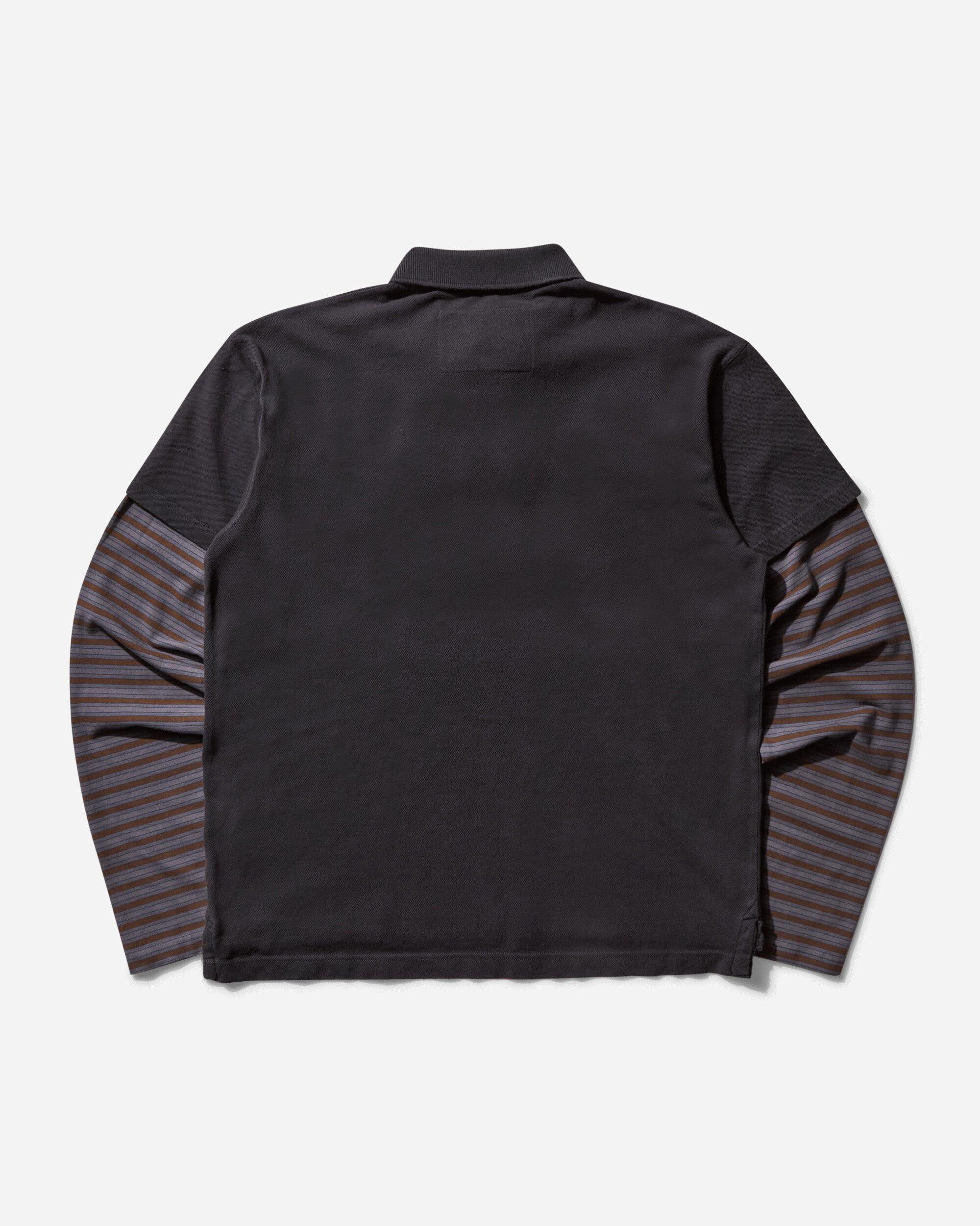 ERL Men S Double Sleeve Polo T-shirt in Black for Men | Lyst