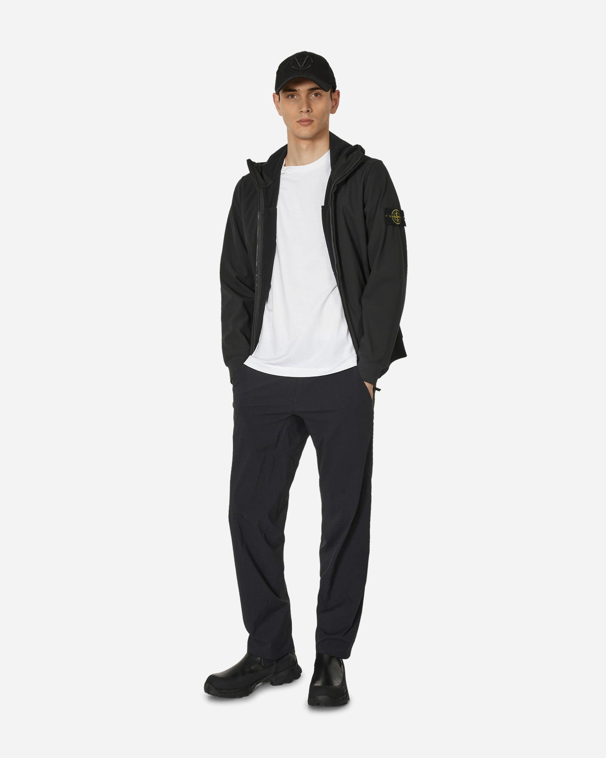 Stone Island Soft Shell-r Jacket in Black for Men | Lyst