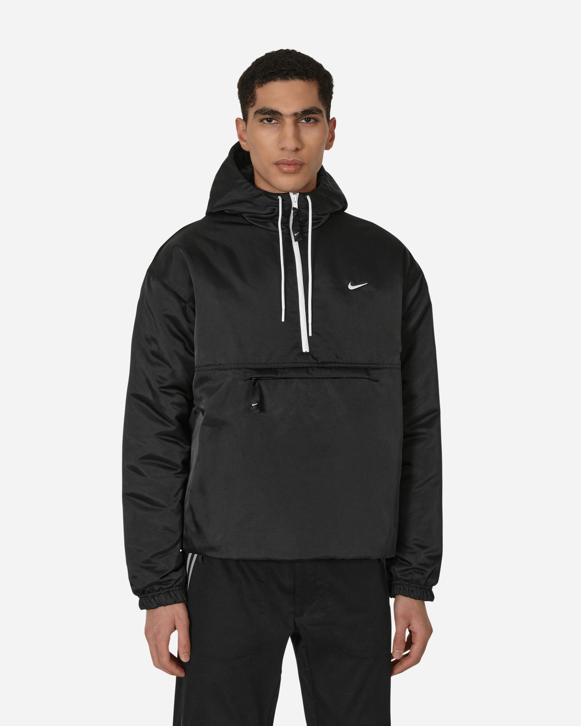 nike anorak black