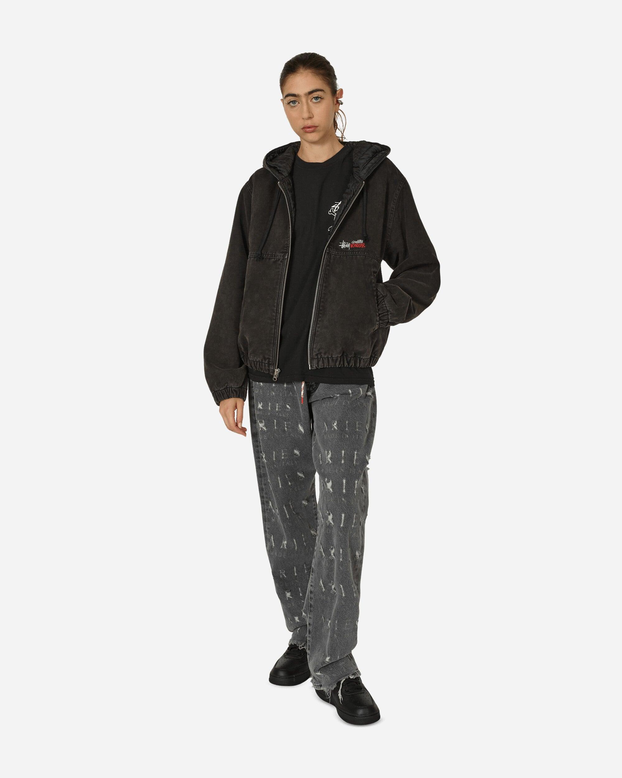 Stussy Canvas Insulated Work Jacket in Black | Lyst Stussy Canvas Insulated Work Jacket in Black | Lyst