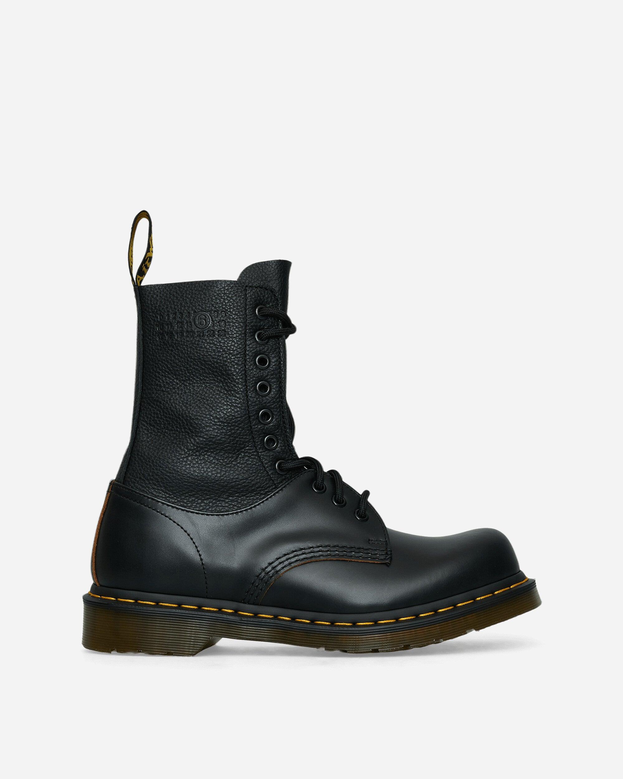 MM6 by Maison Martin Margiela Women S Dr. Martens 1490 10 Eye Twisted And Reimagined 85 Last Boots in Black Lyst UK