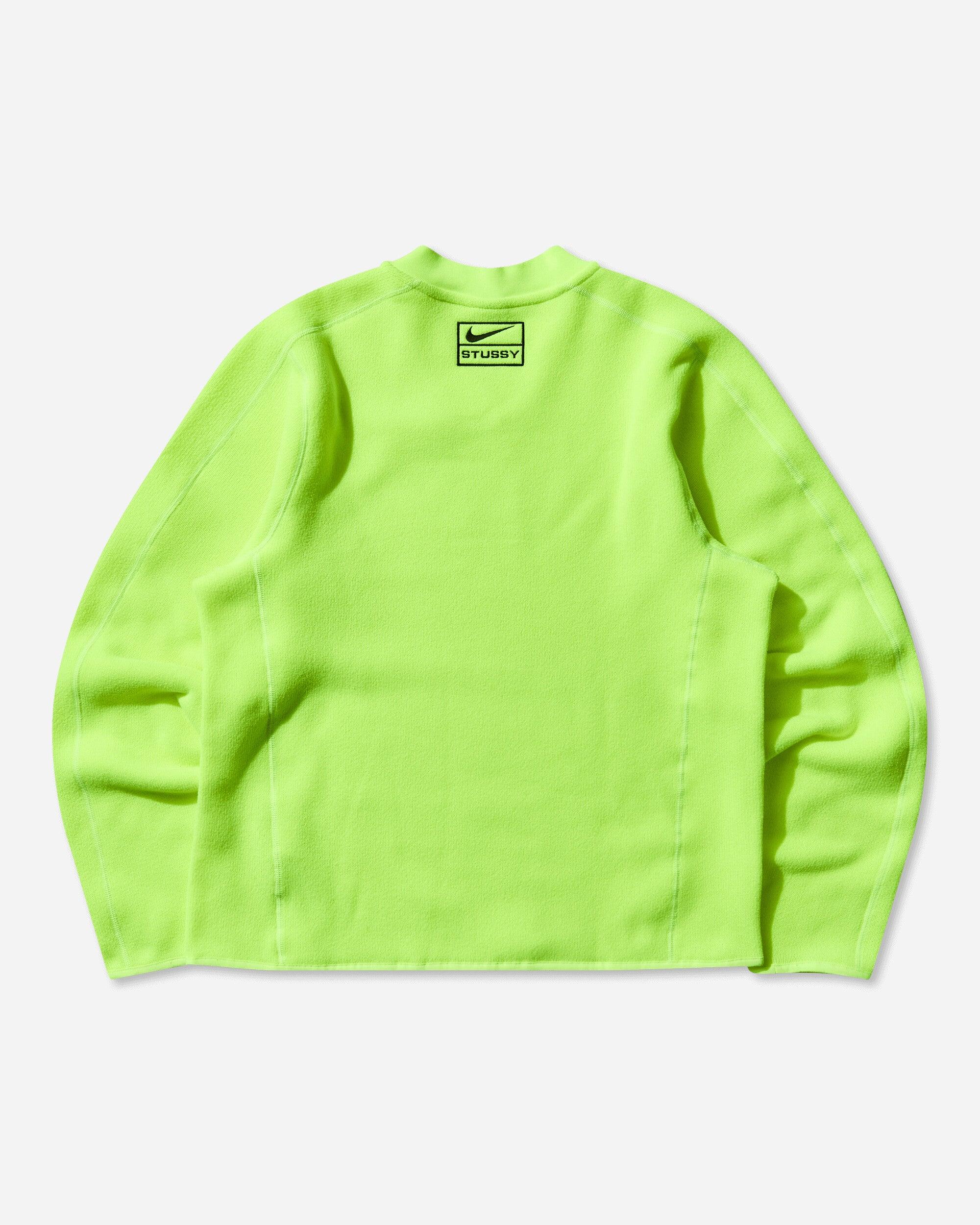 Nike Stüssy Thermal Pullover Volt in Green for Men | Lyst