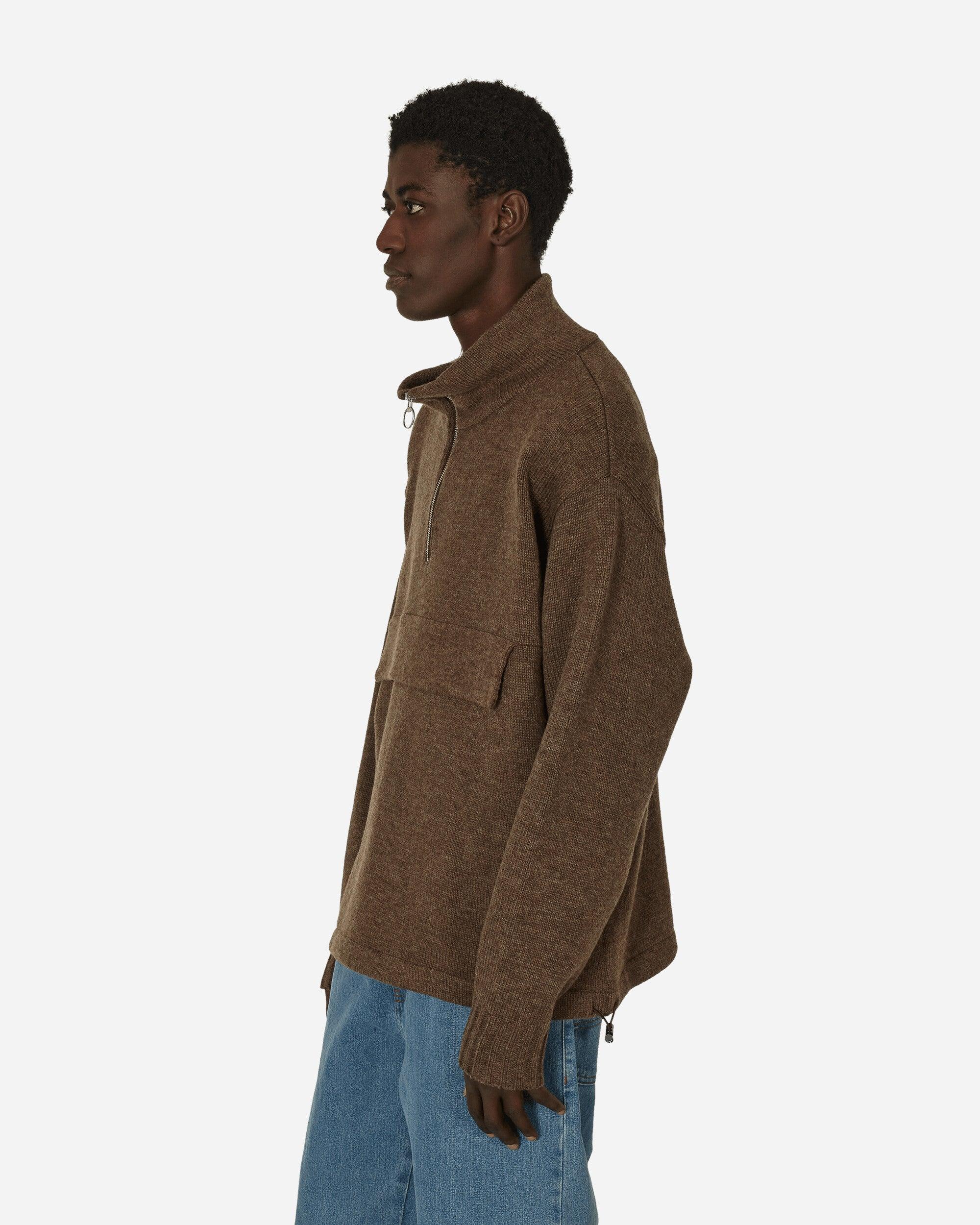 Kapital 5G Shetland Wool Half Zip Anorak Moca in Brown for Men 