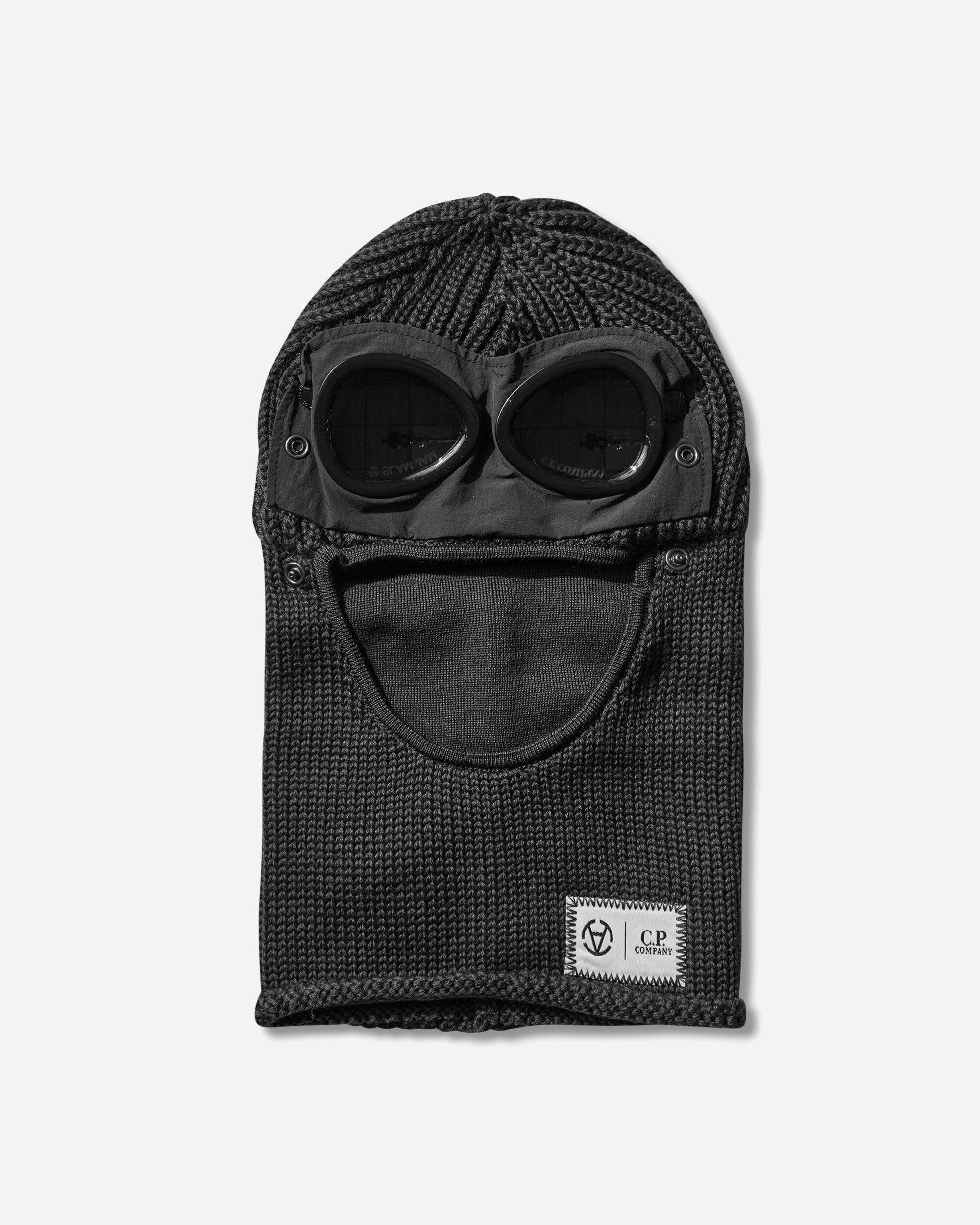 C.P. COMPANY バラクラバ ブラック C.P. Company Slam Jam Extrafine Merino Wool goggle Balaclava in