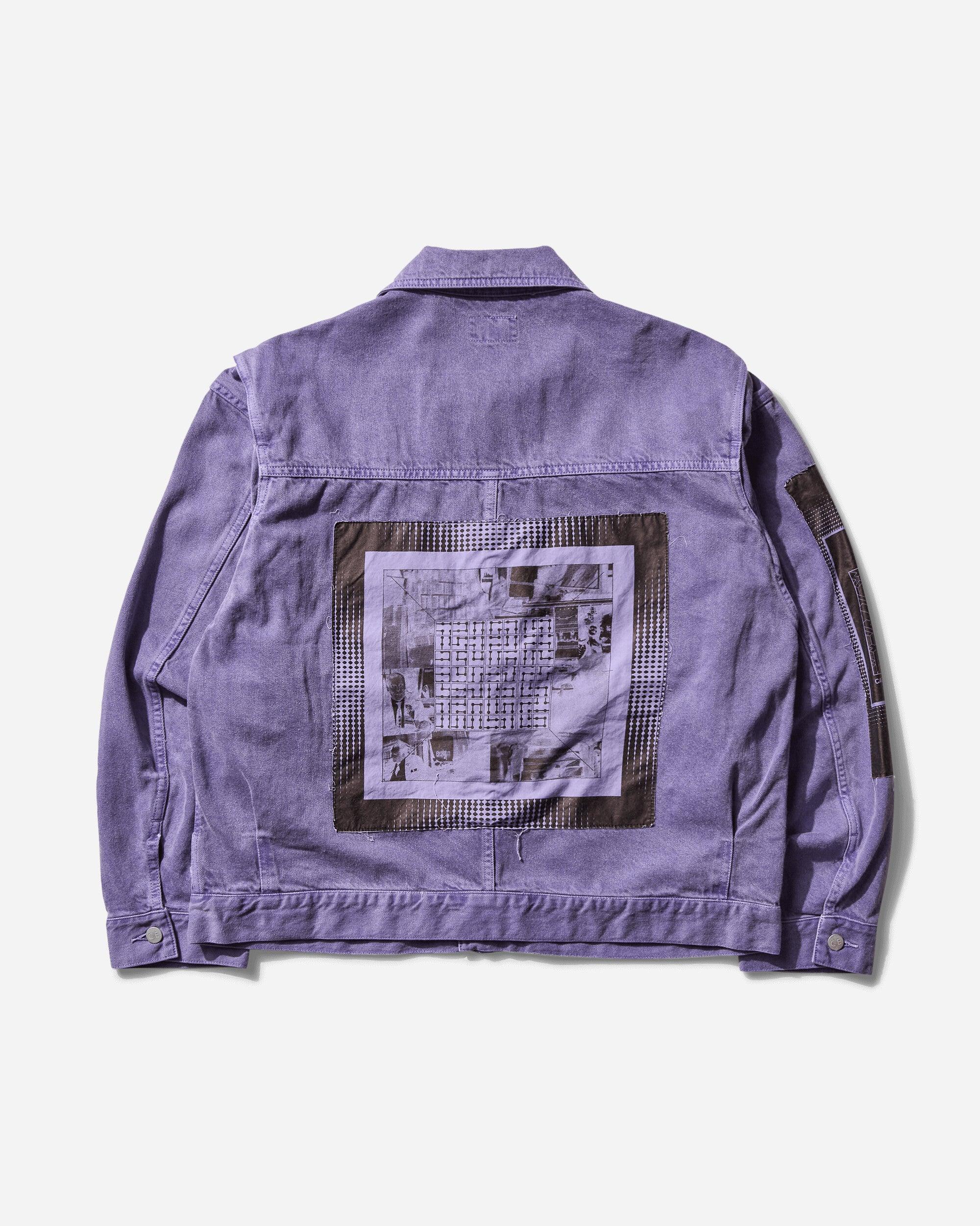 Cav Empt S Overdye Vh Ex Dna Denim Jacket in Purple for Men