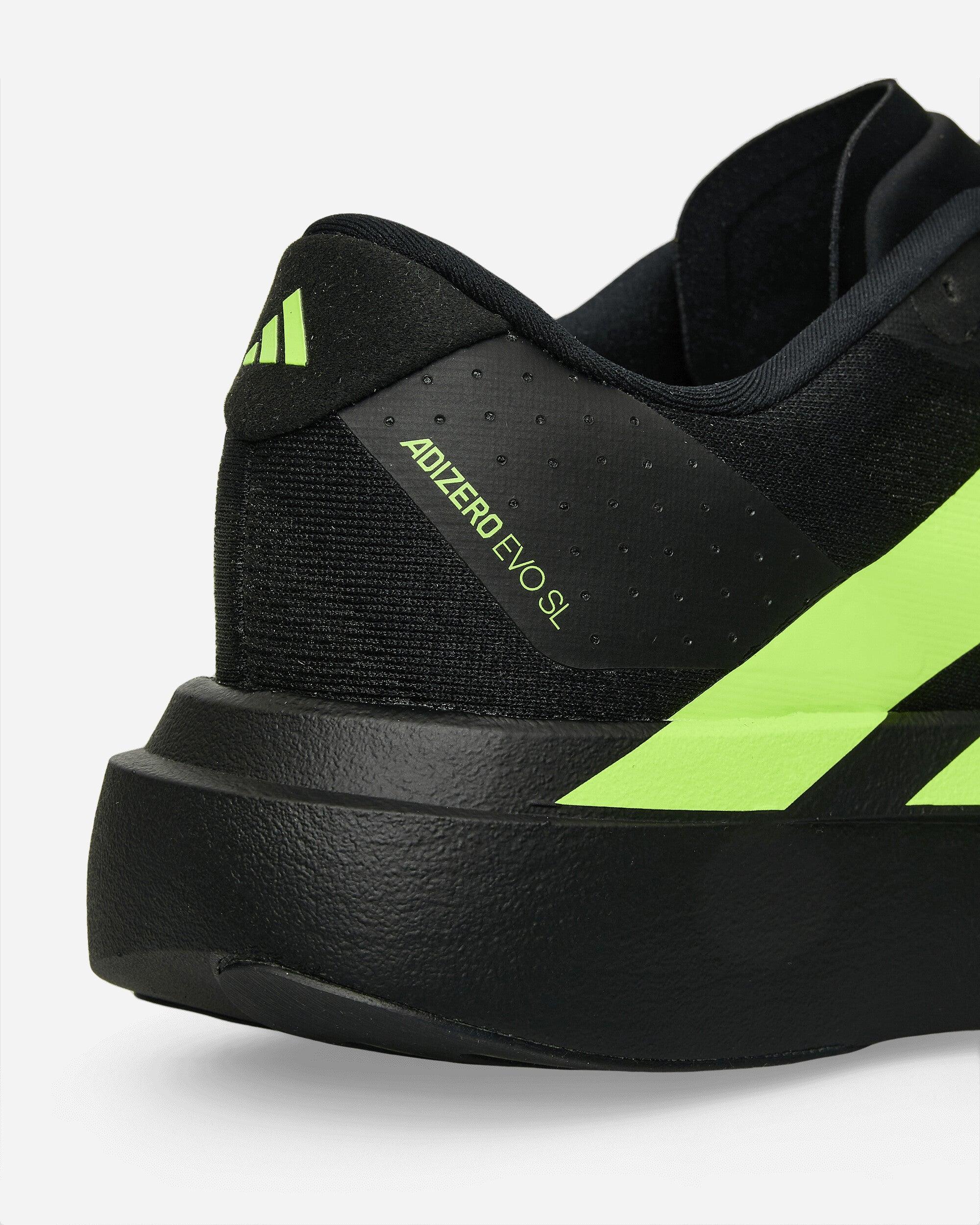 adidas Adizero Evo Sl Sneakers Core Black / Lucid Lemon in Green for Men |  Lyst