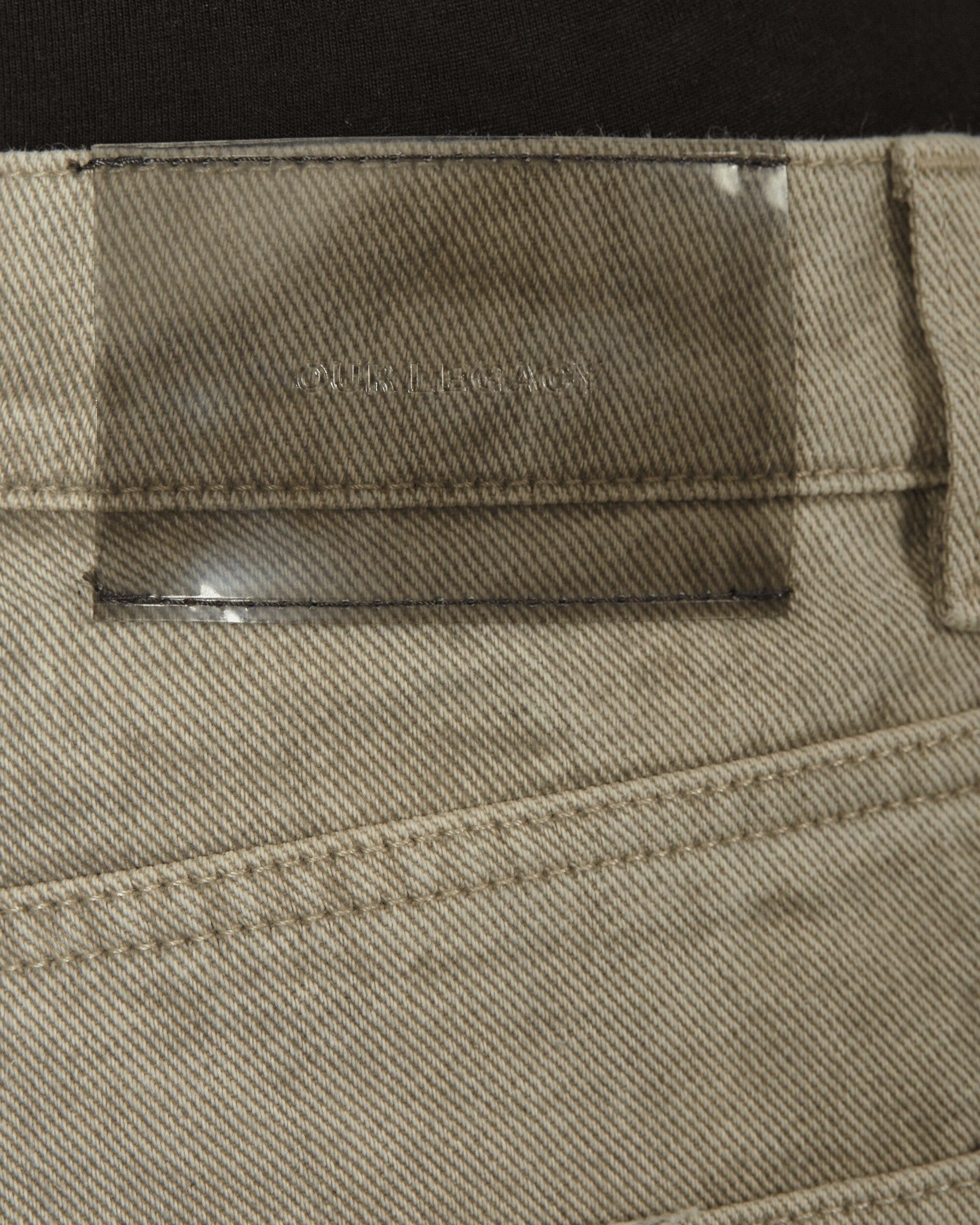 Our Legacy Attic Wash Denim Third Cut Jeans in Natural for Men | Lyst