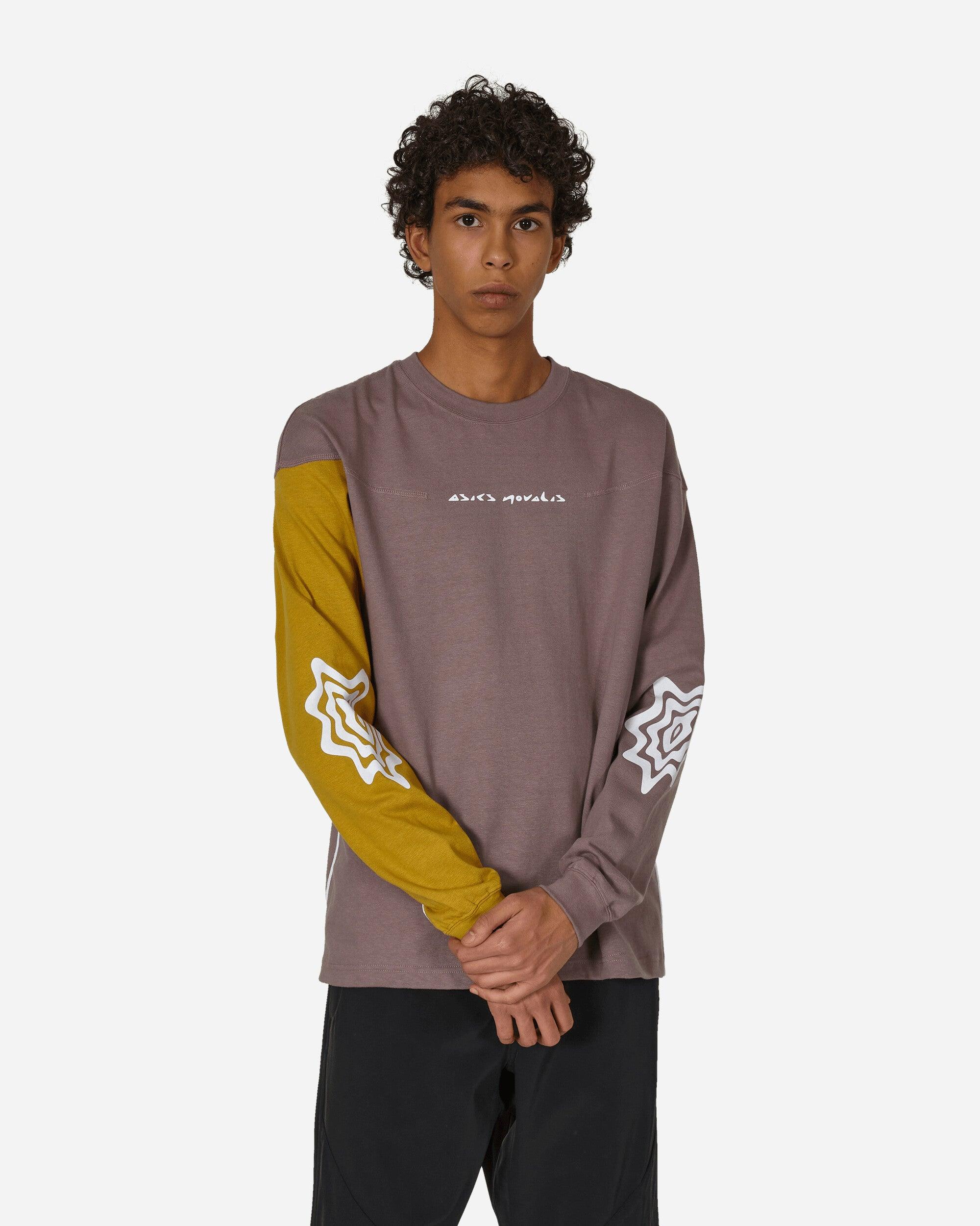 Asics Novalis Bixance Longsleeve T-Shirt Pewter / Medallion Asics Novalis Bixance Longsleeve T-Shirt Pewter / Medallion