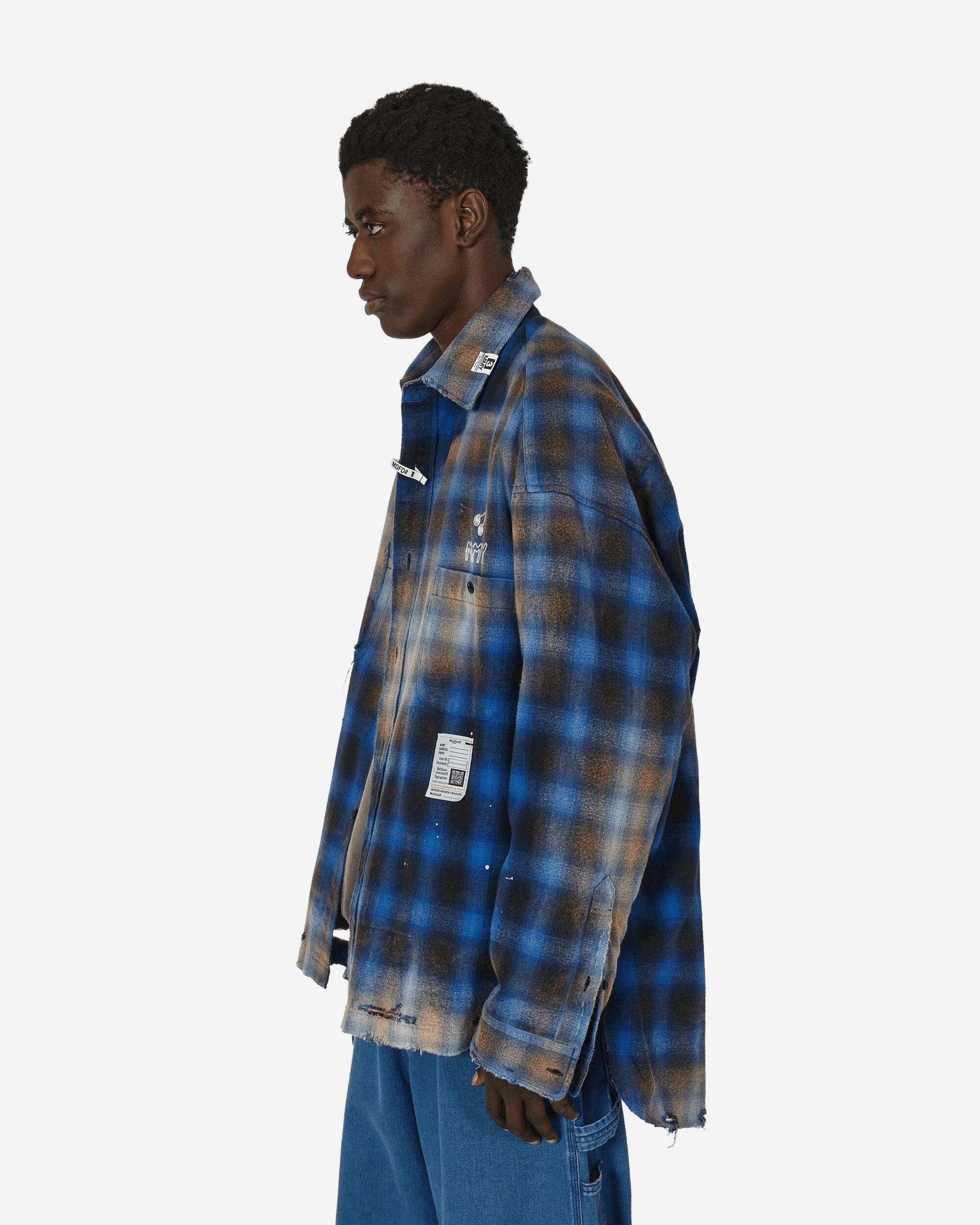 送料関税込 【D5OVE】 Distressed checkered shirt D5OVE] Distressed checkered shirt - BCAESAR