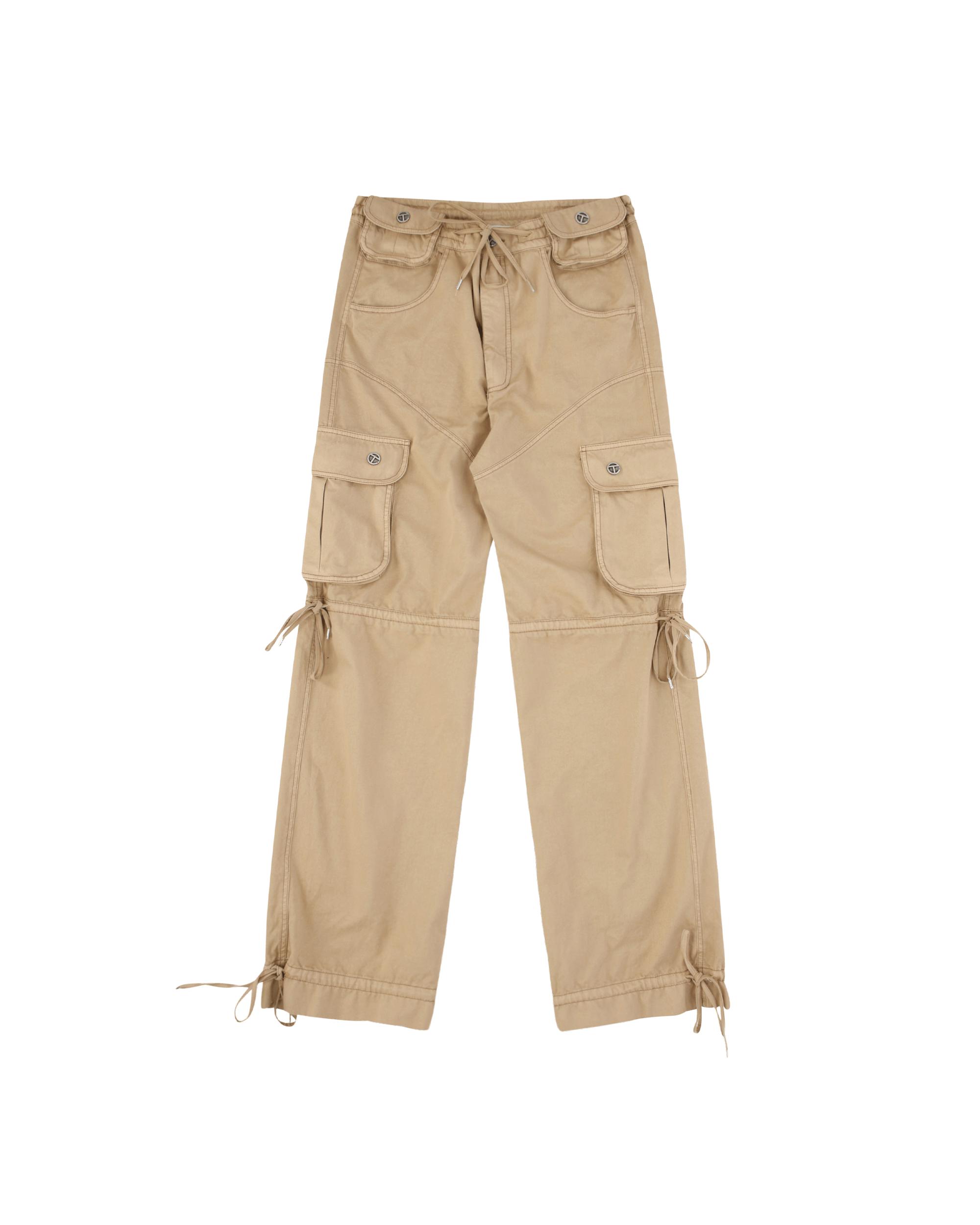 Theirs Sprinkle story Telfar Cotton 8-pocket Cargo Pants in Khaki (Natural) for Men | Lyst