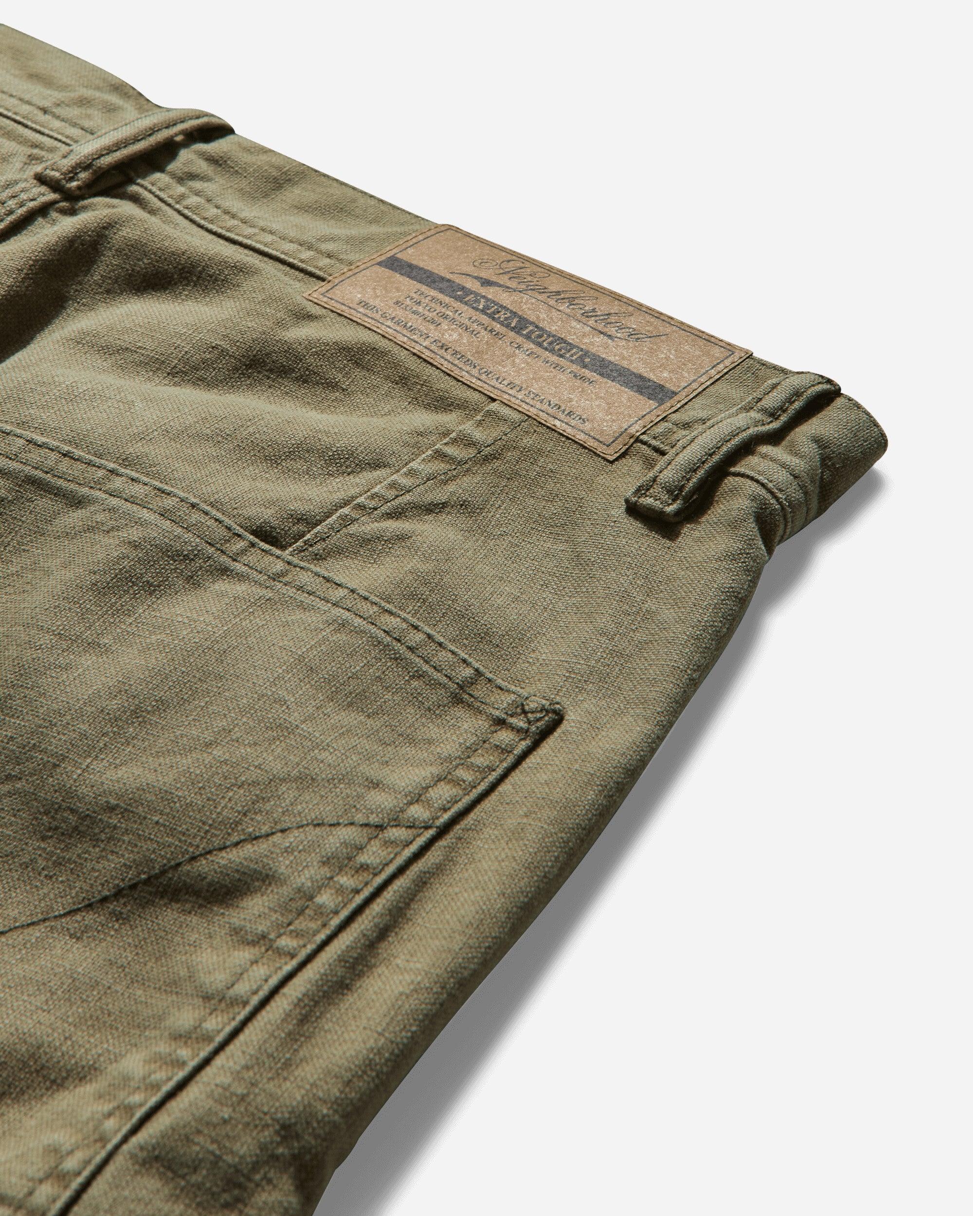 Neighborhood Men S Duck Painter Pants Olive Drab in Green