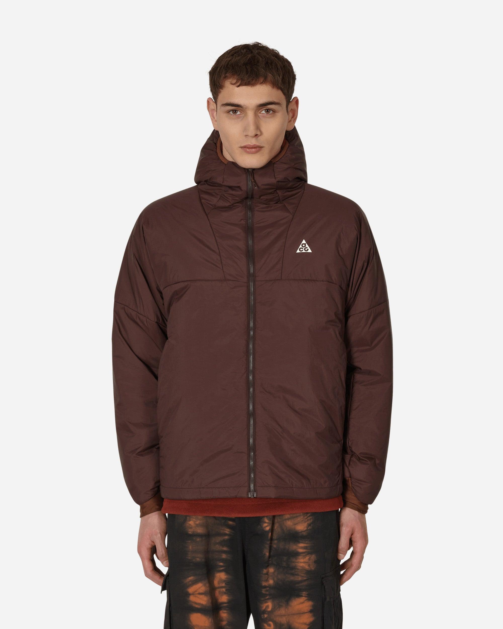 Nike Acg Therma-fit Adv Rope De Dope Jacket Red in Brown for Men | Lyst