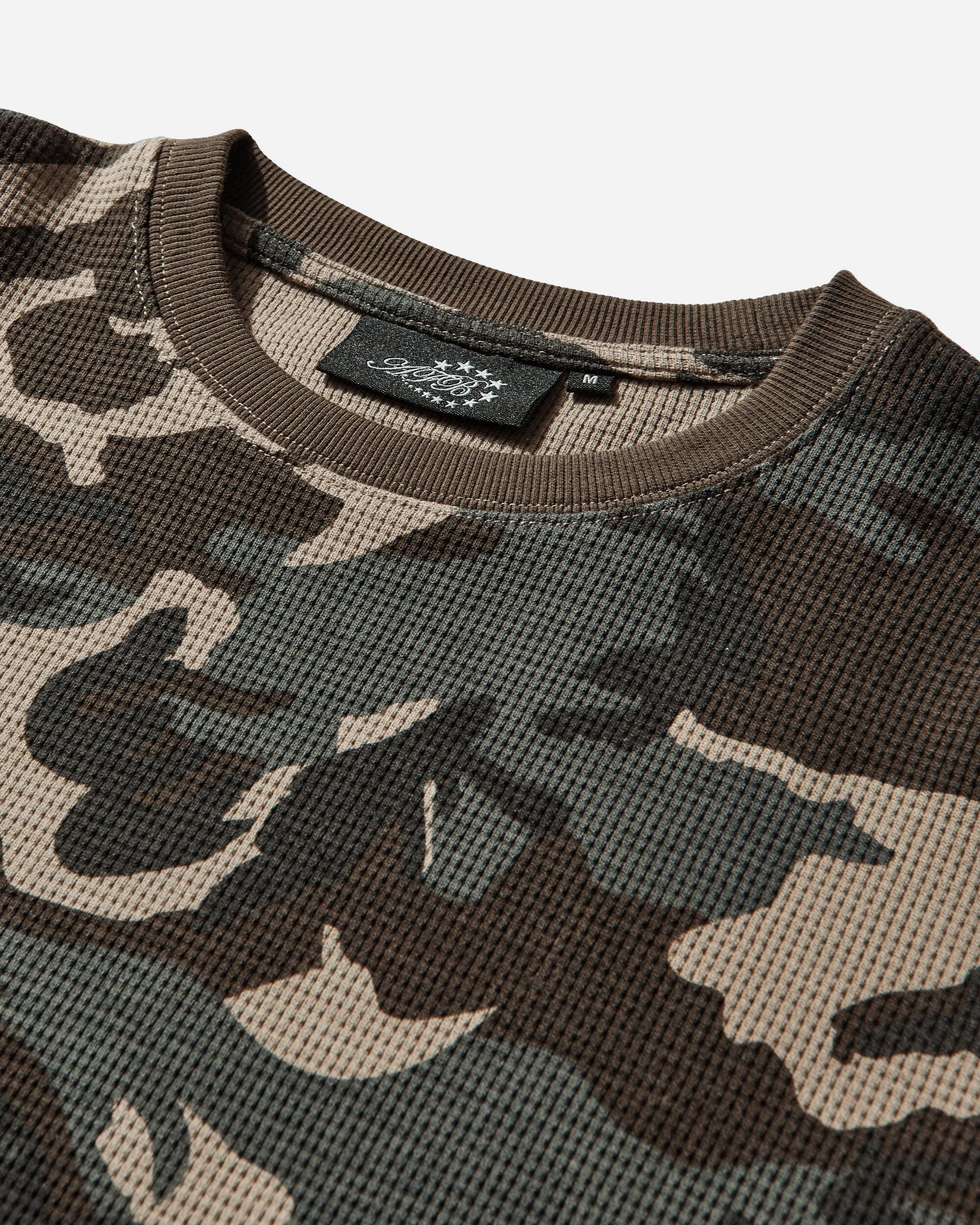 AFB Thermal Layered Longsleeve T-shirt Camo in Black for Men | Lyst