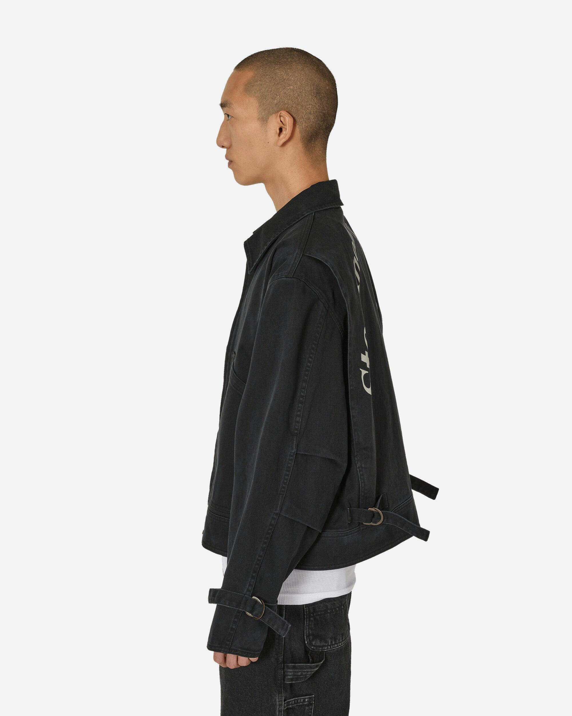 Stockholm Surfboard Club Logo Work Jacket in Black for Men Stockholm Surfboard Club Logo Work Jacket in Black for Men