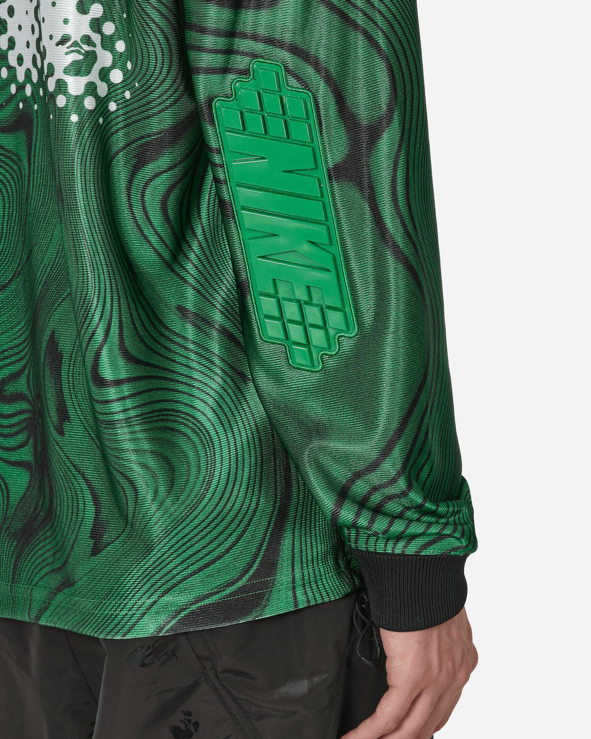 Nike Off-white Jersey Longsleeve T-shirt Kelly in Green for Men