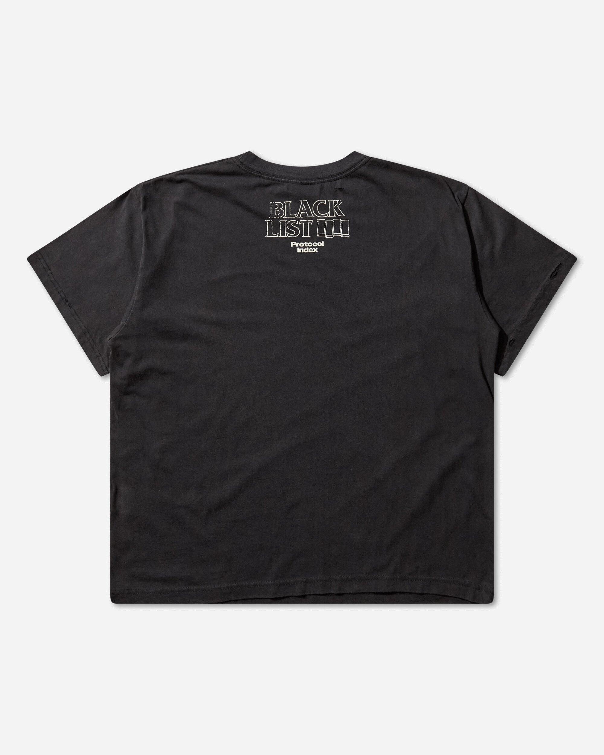 Project gr protocol index Tシャツ Protocol Index Men S List Washed T-shirt in Black for Men | Lyst